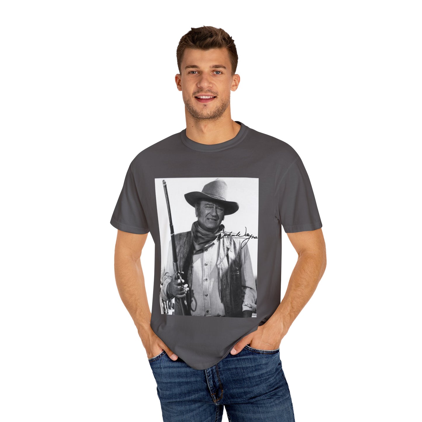 The Duke Vintage Style Country Western ee, Perfect for Concerts, Festivals, John Wayne T Shirt, Gift for Western Lovers, Unisex T-Shirt