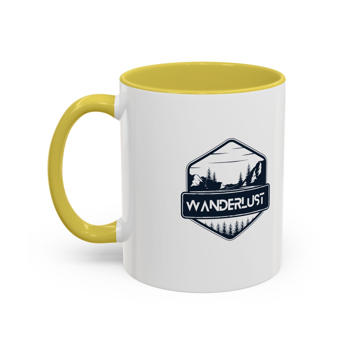 Wanderlust Coffee Mug, Travel Lover Gift, Adventure Drinkware, Colorful Ceramic Cup, Perfect for Holidays & Camping