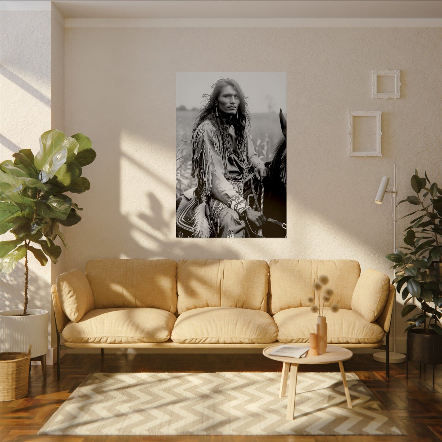 The Last Watchman– Western Textured Watercolor Matte Posters