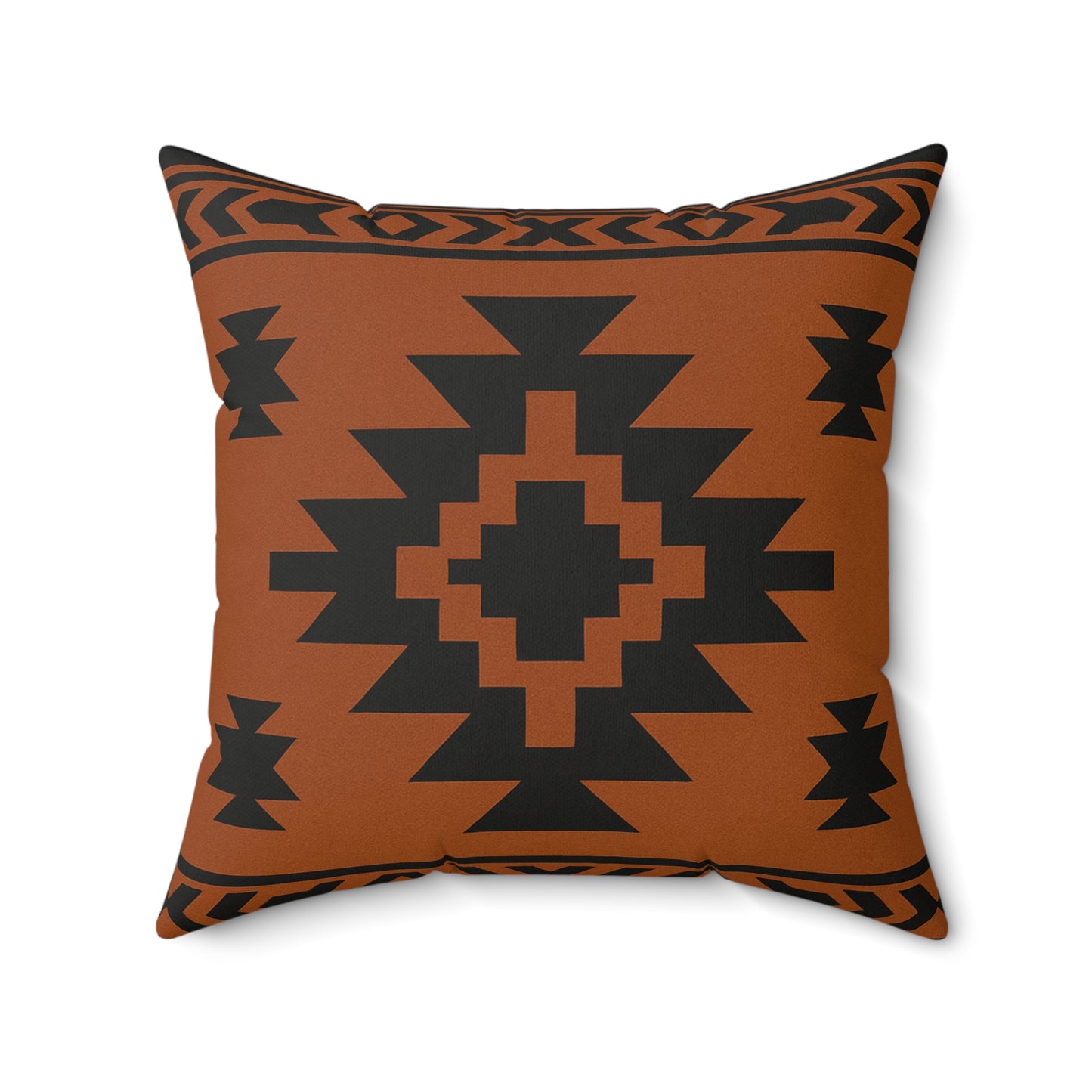 2 In 1 Orange & Green Suede Pillow, Cozy Home Decor, Motivational Cushion, Bohemian Bedroom Accessory, Unique Gift Idea