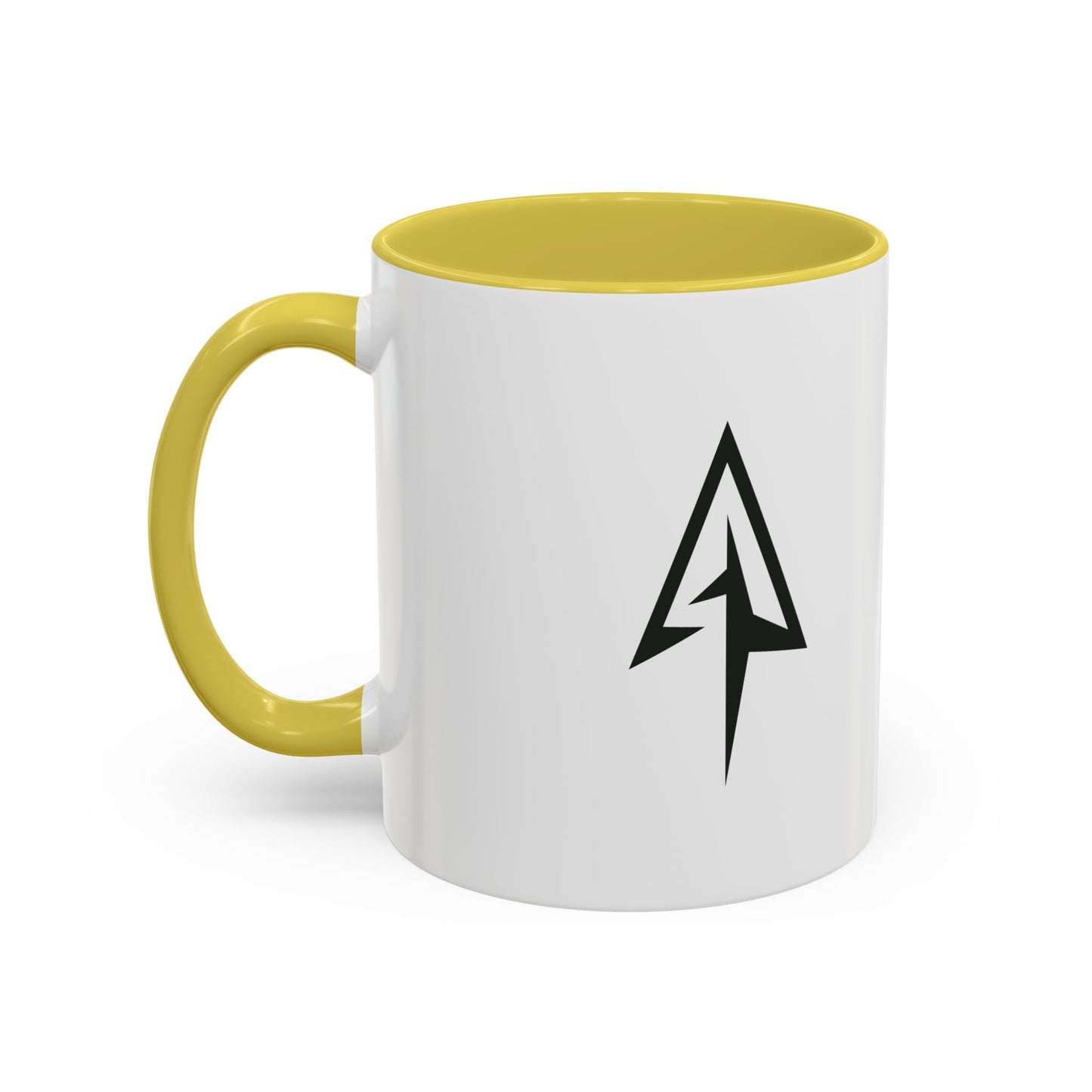 Modern Black and White Mug, Unique Coffee Cup for Home or Office, Gift for Dad, Birthday Present, Inspirational, Decorative