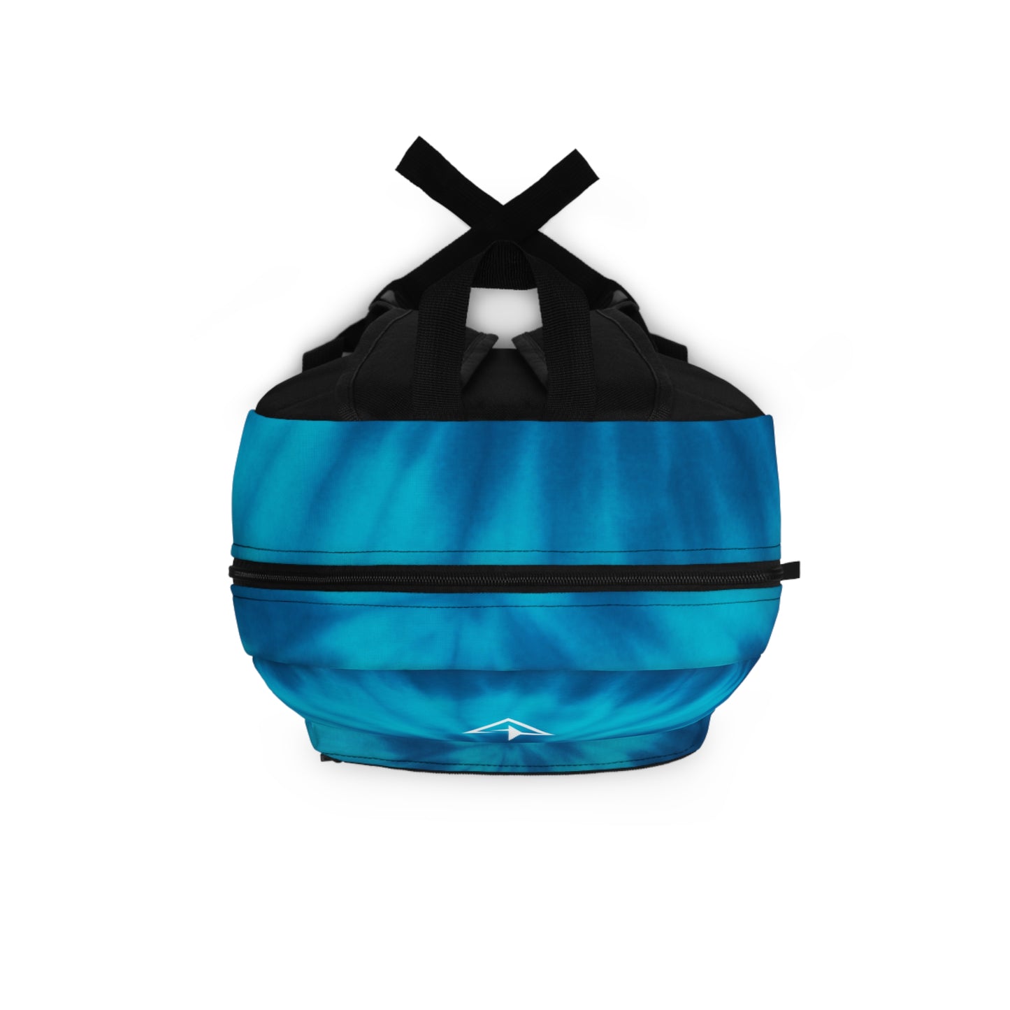 Blue Tie Dye Gradient Backpack - Stylish Travel Bag for School, Hiking, Gym, Outdoor Adventures, Everyday Use, Trendy Gift Idea