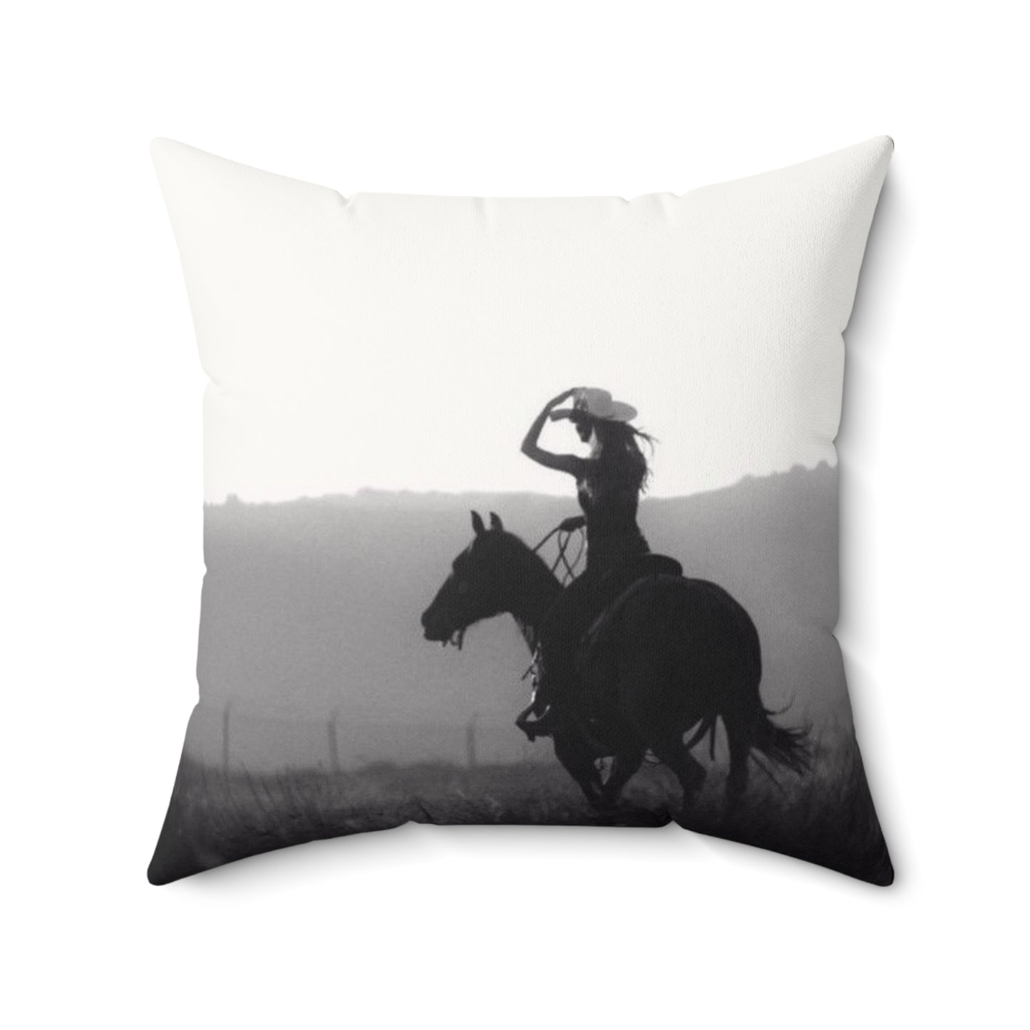 2 In 1 Cowboy & Cowgirl Faux Suede Pillow, Cozy Home Decor, Motivational Cushion, Bohemian Bedroom Accessory, Unique Gift Idea, Stay Wild