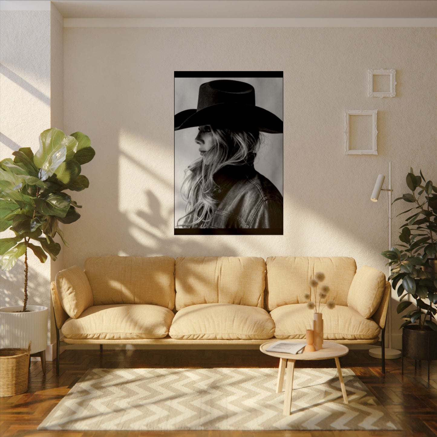 Lock, Stock & Beautiful – Western Textured Watercolor Matte Posters