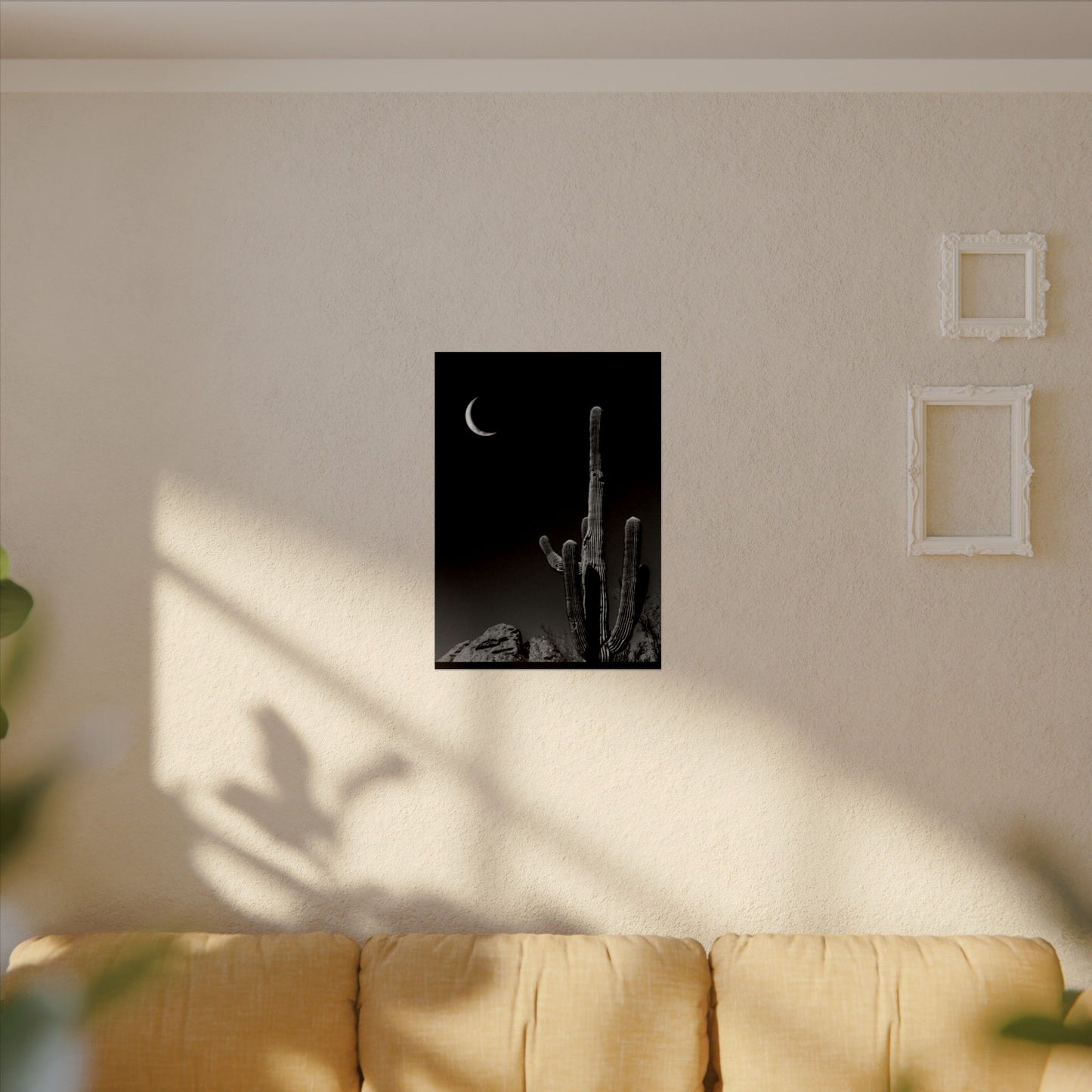 Desert Night Sky– Western Textured Watercolor Matte Posters