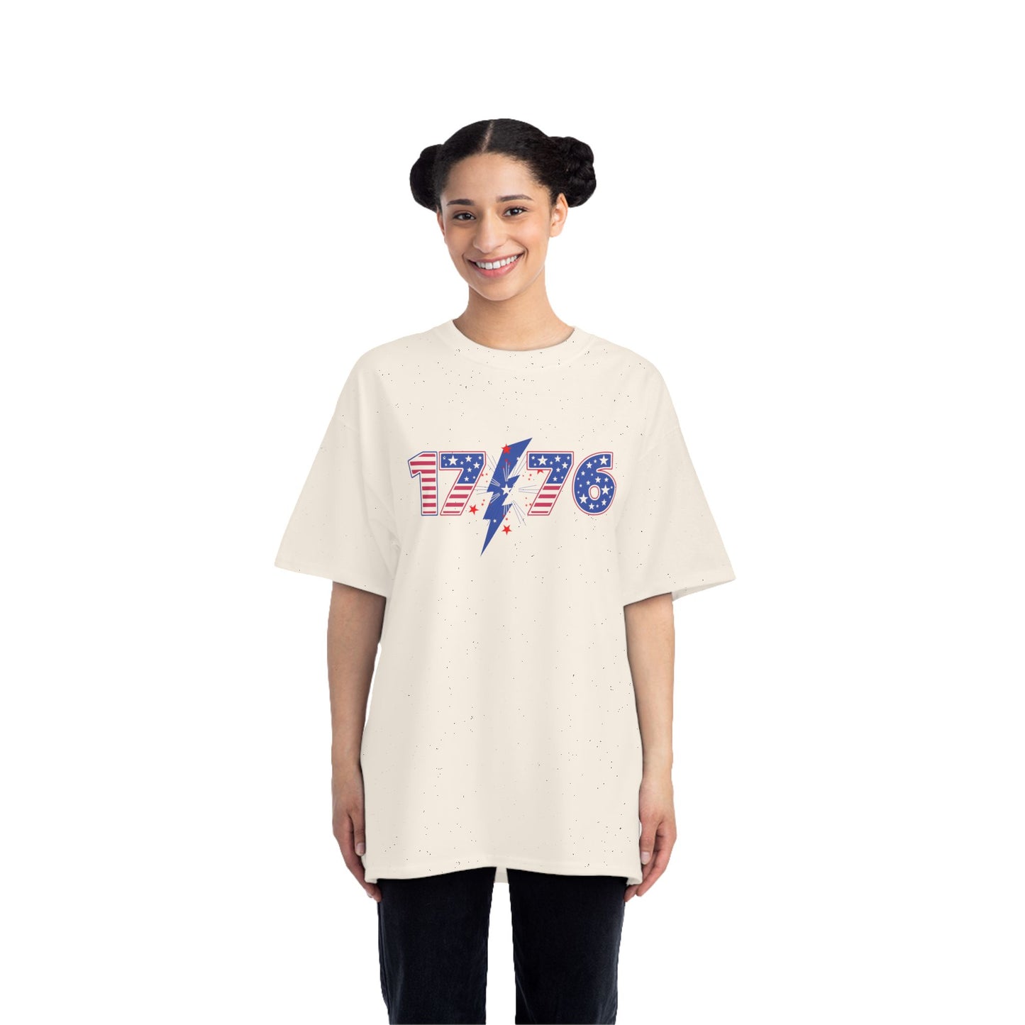 1776 Lightning Bolt Patriotic T-Shirt | America 1776 Design, Fourth of July Shirt, Independence Day Tee, Memorial Day Top, Gift for Veterans