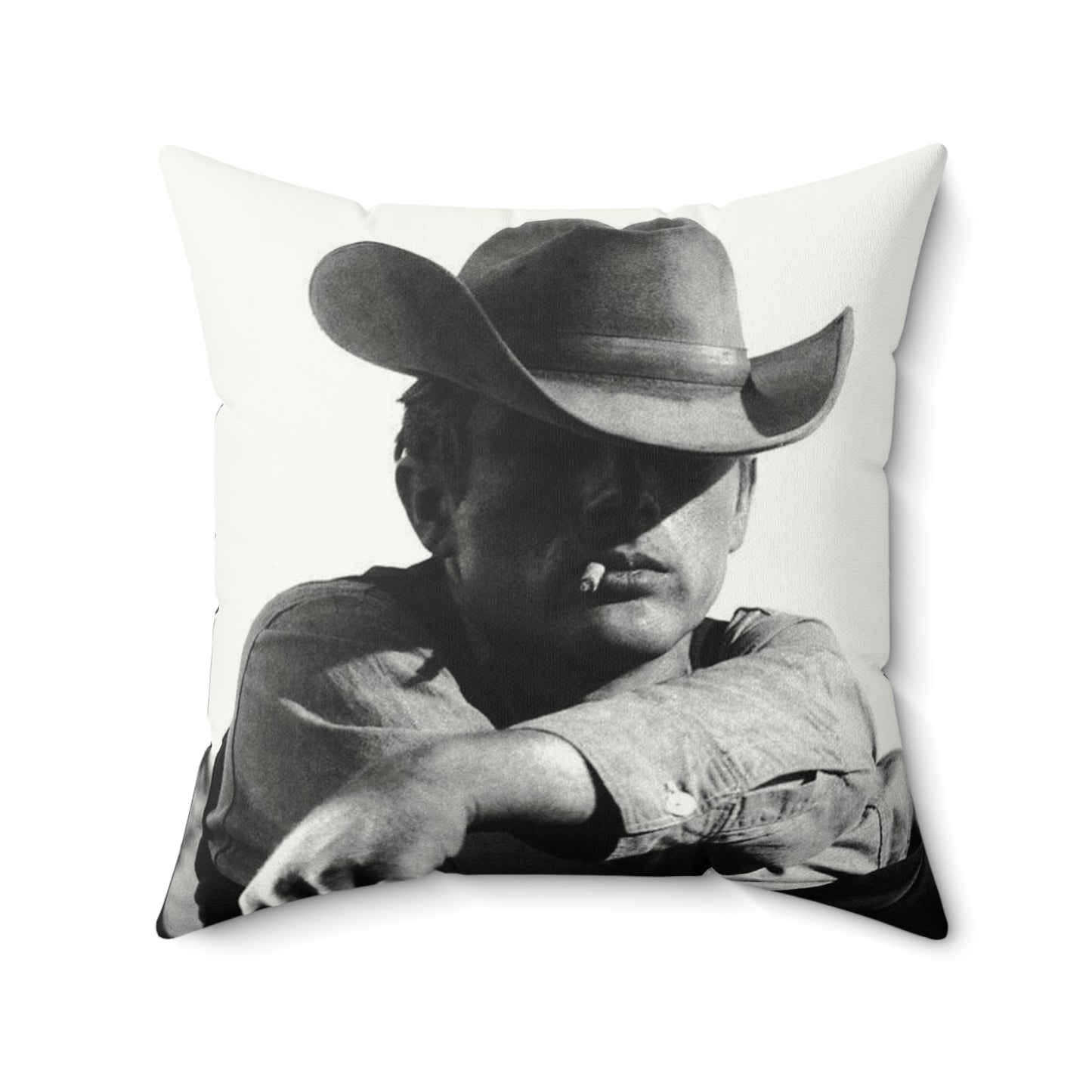 2 In 1 Cowboy Mix Up Faux Suede Pillow, Cozy Home Decor, Motivational Cushion, Bohemian Bedroom Accessory, Unique Gift Idea