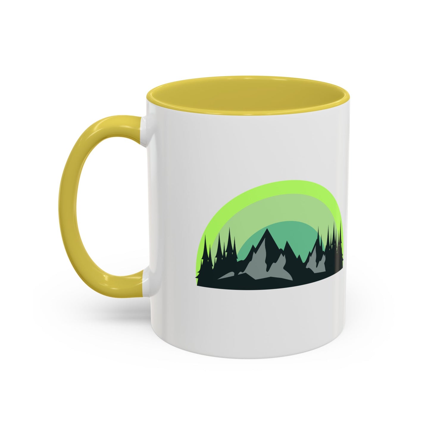 Nature-Inspired Colorful Mug | Perfect Gift for Outdoors Lovers, Campers, Coffee Lovers, Unique Housewarming Gift, 11oz 15oz