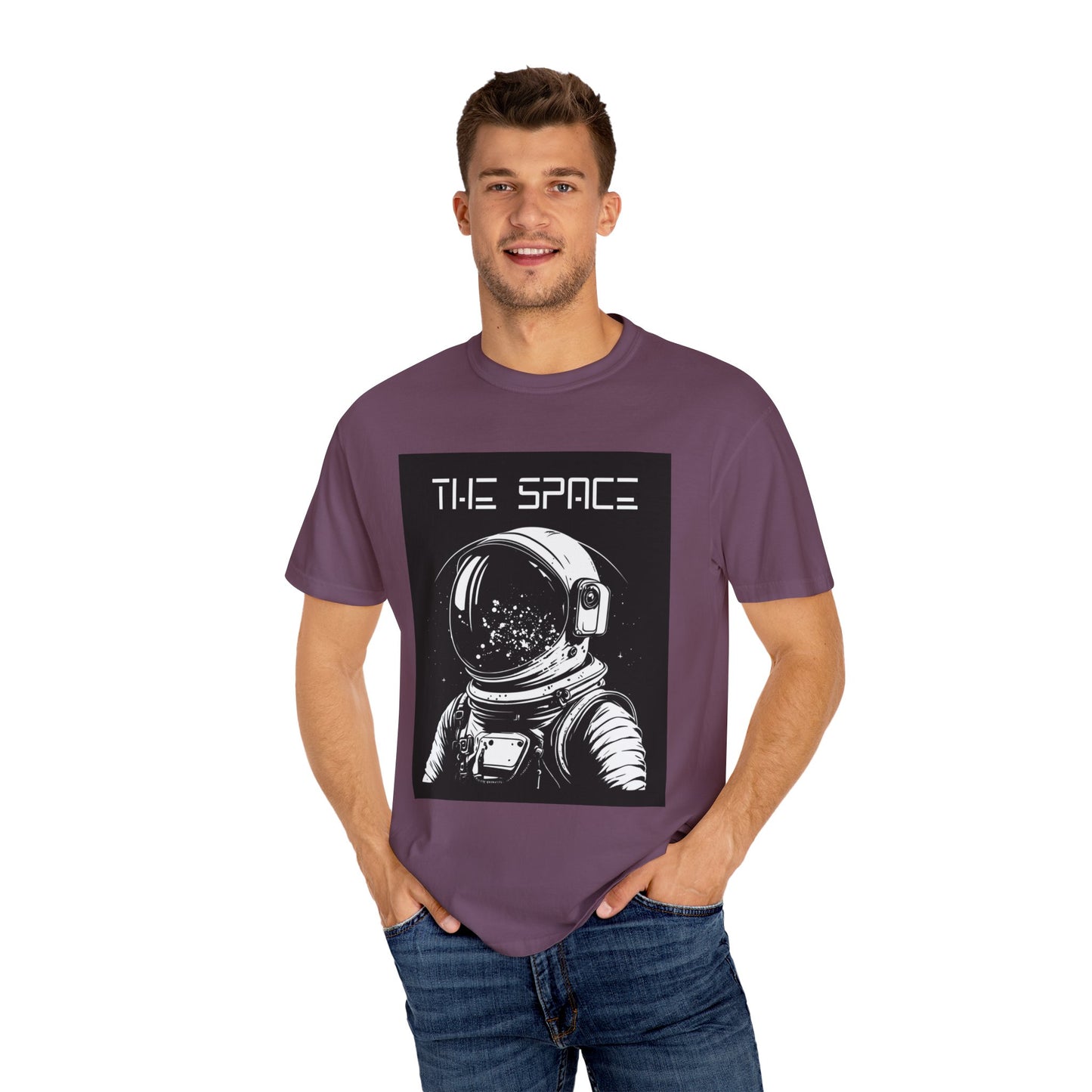 Astronaut Graphic T-Shirt, Space Lover Tee, Unisex Casual Wear, Gift for Astronomy Enthusiasts, Cool Space Art Shirt