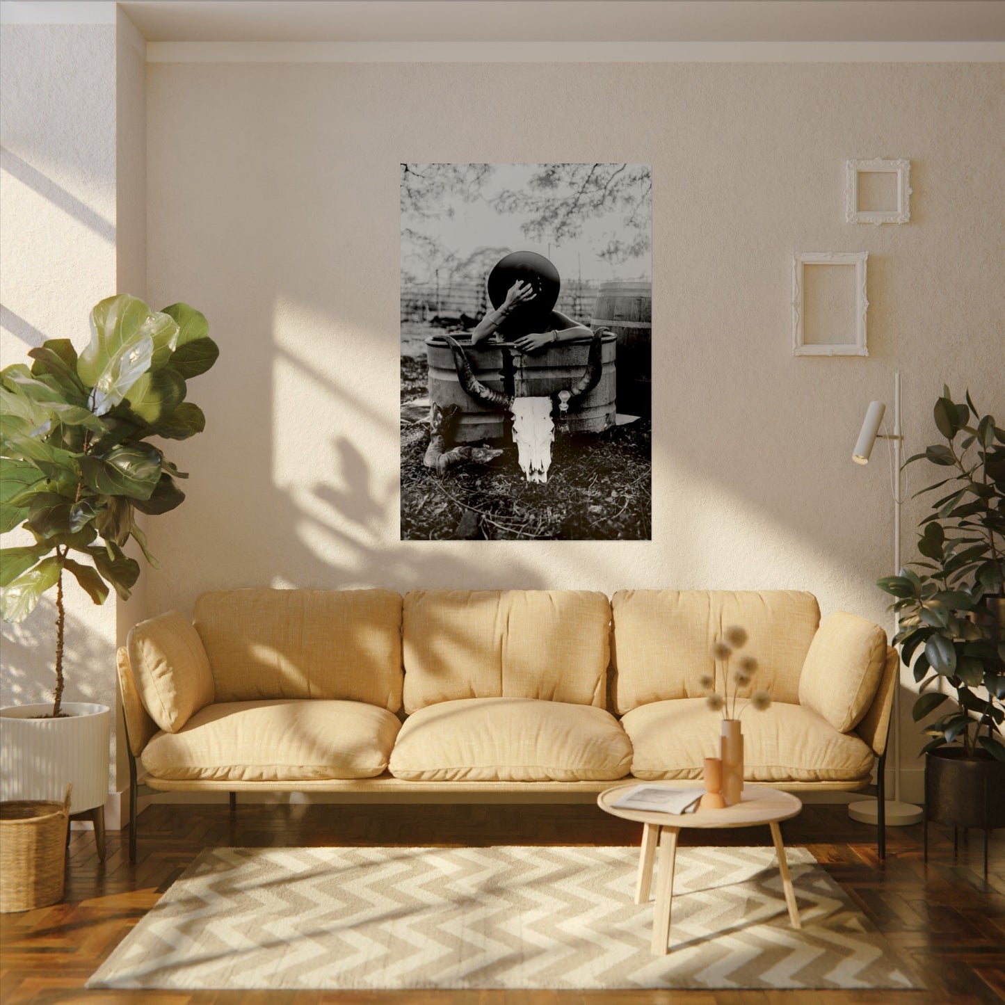 Unapologetically Wild – Western Textured Watercolor Matte Posters