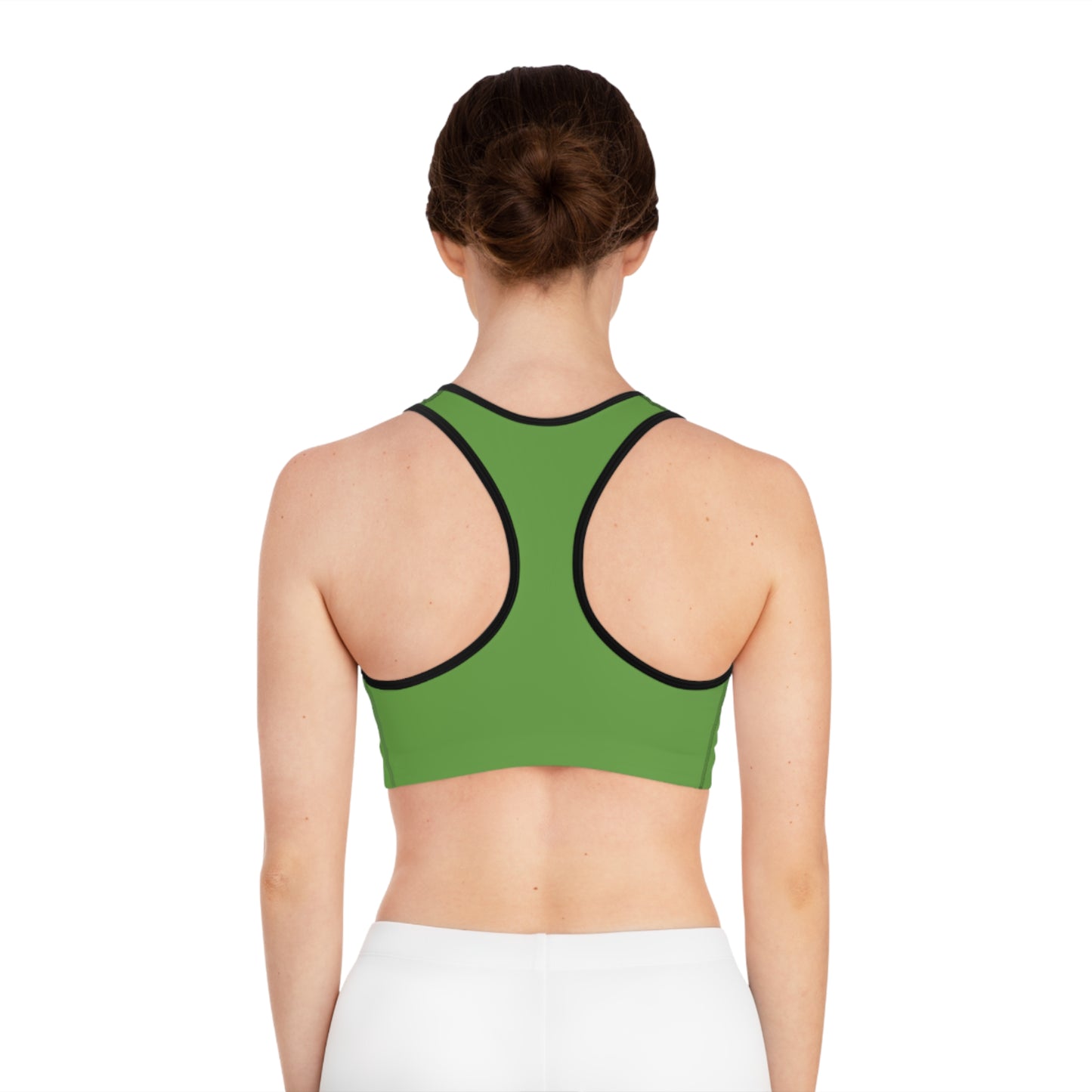 Arrow Ridge Green Stylish Sports Bra for Active Women, Workout Top, Gym Essential, Fitness Apparel, Athleisure Wear, Yoga Gear
