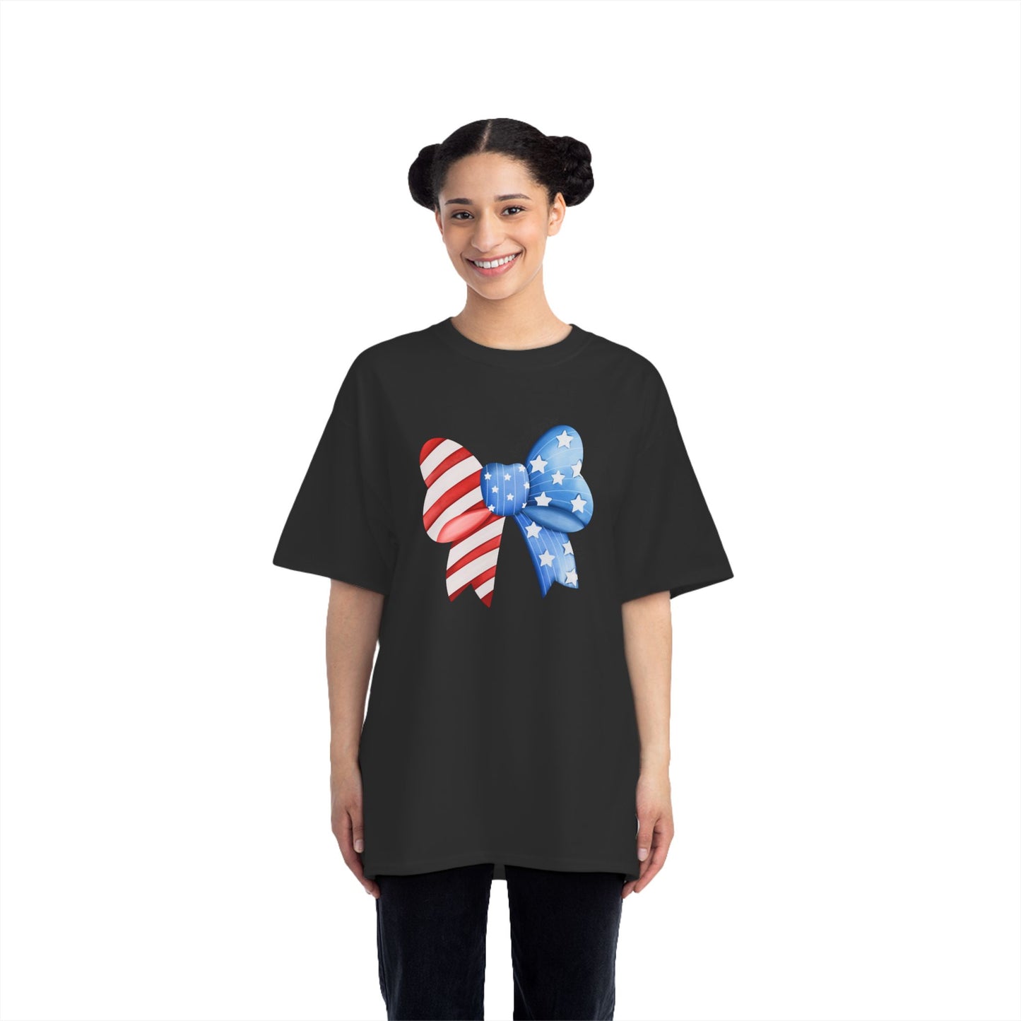 Patriotic 1776 Bow T-Shirt | America 1776 Design, Fourth of July Shirt, Independence Day Tee, Memorial Day Top, Gift for Veterans