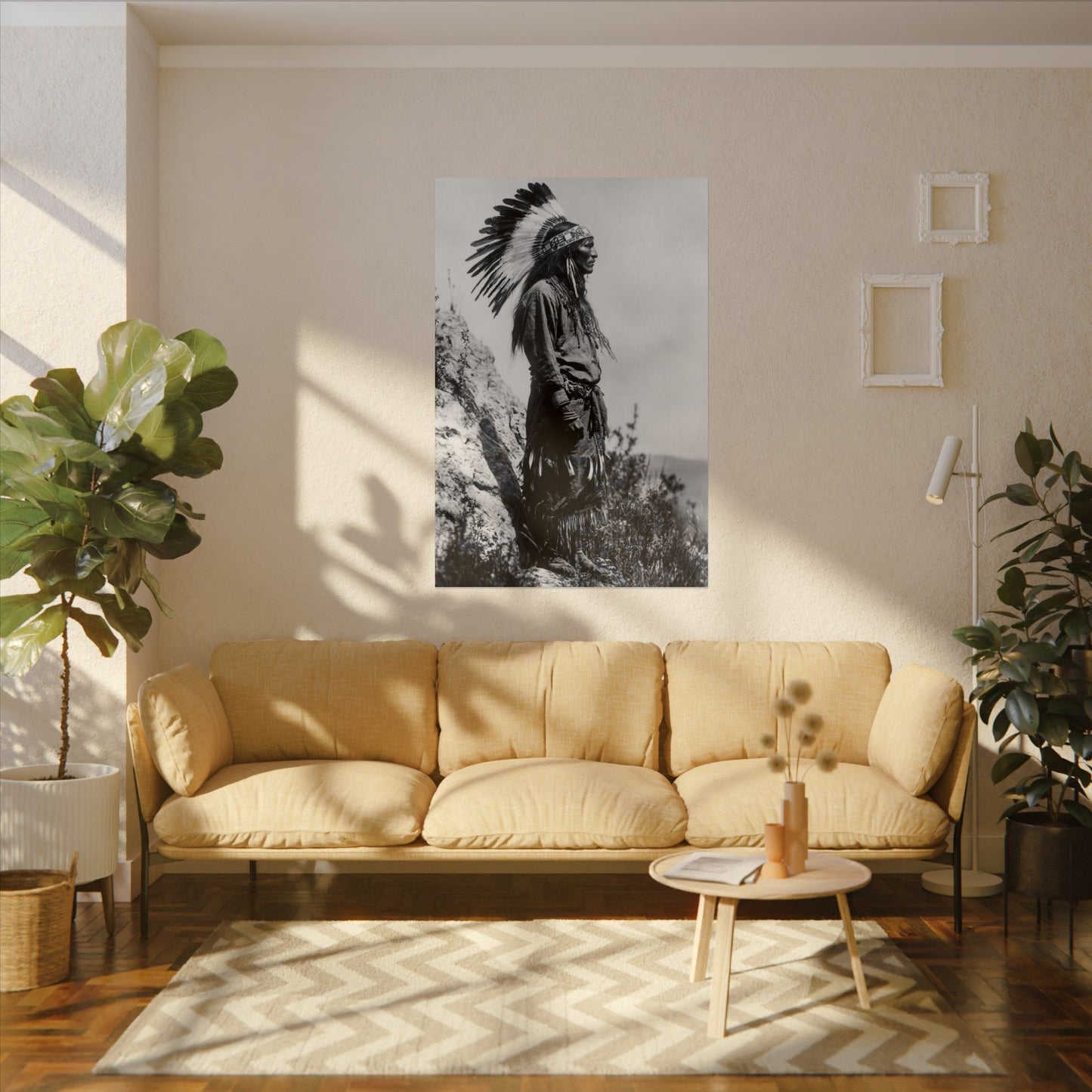 When The Wind Calls – Western Textured Watercolor Matte Posters