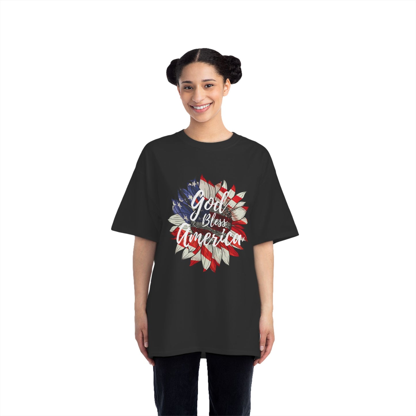 God Bless America Patriotic T-Shirt | America 1776 Design, Fourth of July Shirt, Independence Day Tee, Memorial Day Top, Gift for Veterans