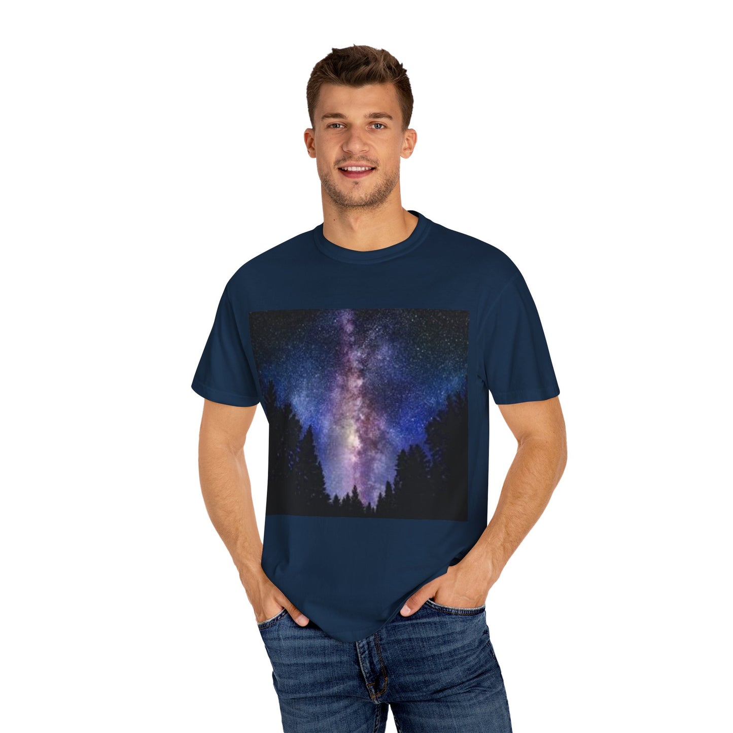 Stary Night Tee Perfect for Space Enthusiasts, Intergalactic T Shirt, Gift for Space Lovers, Unisex T-Shirt