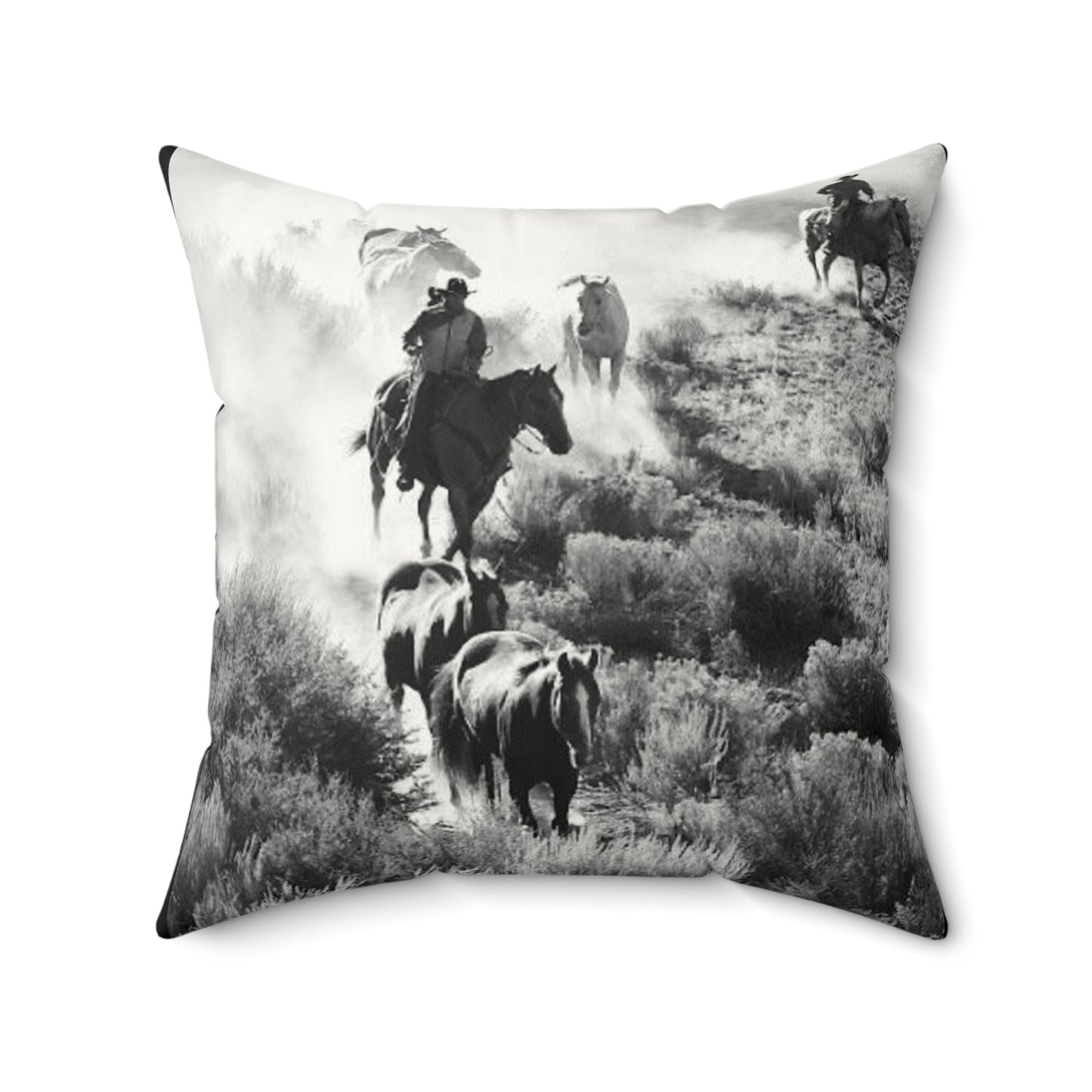 2 In 1 The Crew & Drive Faux Suede Pillow, Cozy Home Decor, Motivational Cushion, Bohemian Bedroom Accessory, Unique Gift Idea