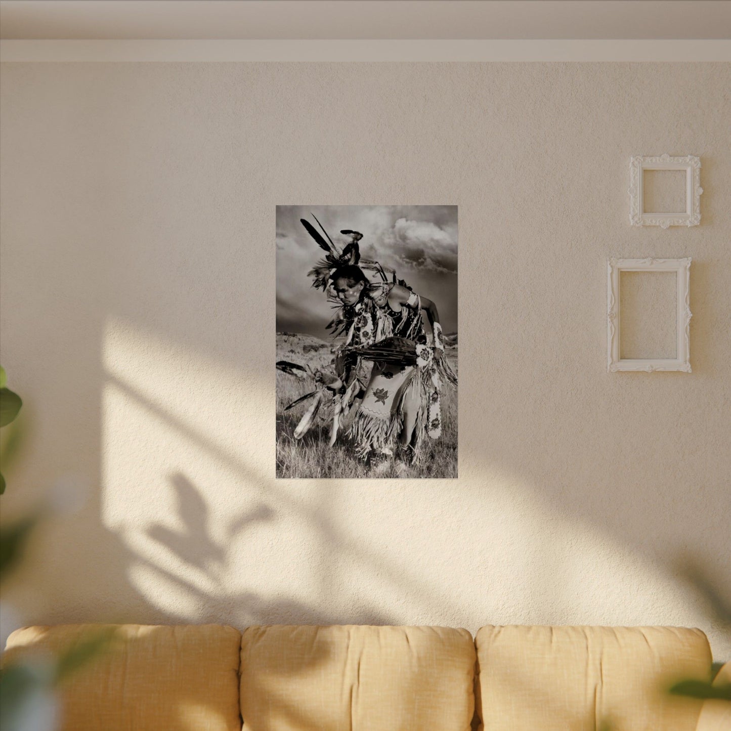 The Dancing Spirit – Western Textured Watercolor Matte Posters