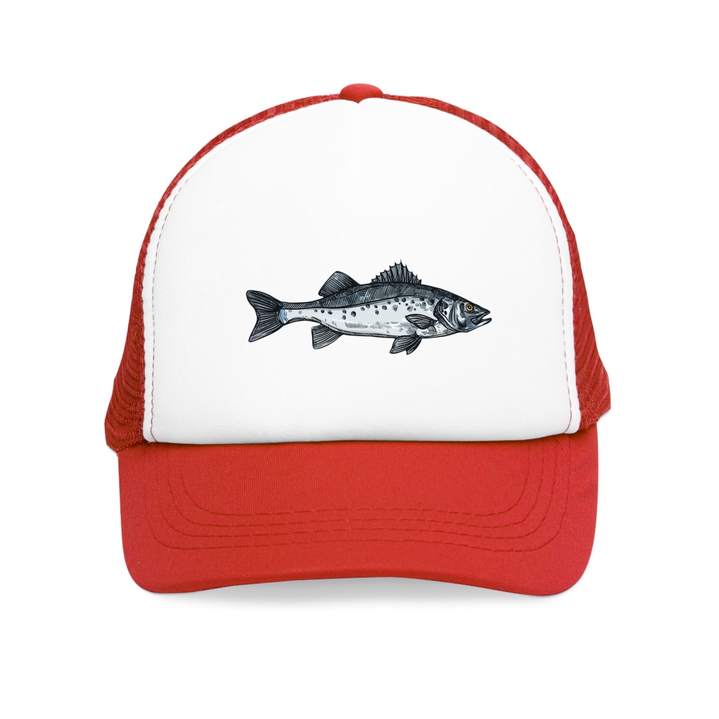 Fish, Retro Trucker Hat, Angler Gifts , Outdoor Accessory, Beer Lover Gift, Summer BBQ Essential