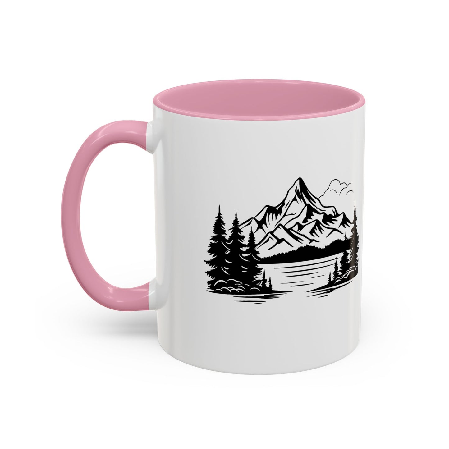 Mountain View Coffee Mug, Inspirational Nature Cup, Outdoor Lover Gift, Adventure Lover's Drinkware, Travel Mug