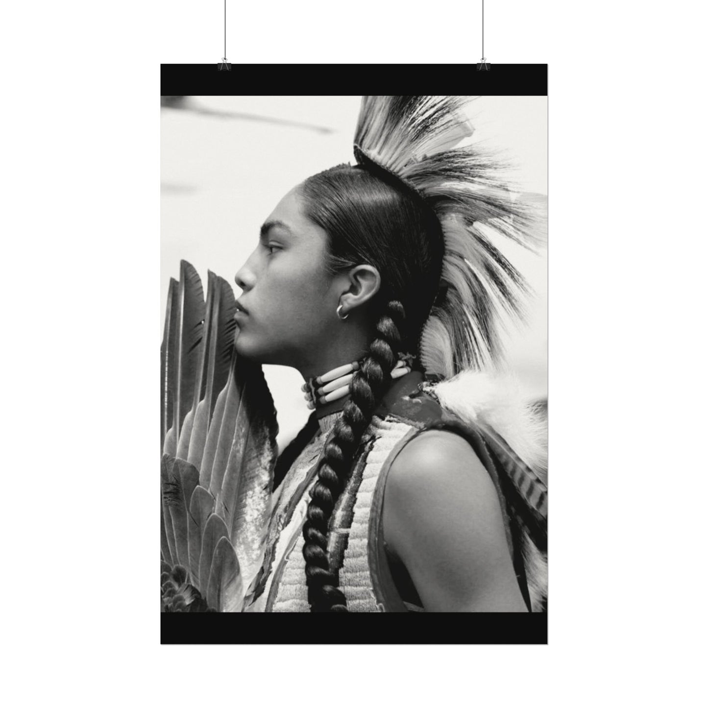 Soar High On Wings Like Eagles – Western Textured Watercolor Matte Posters