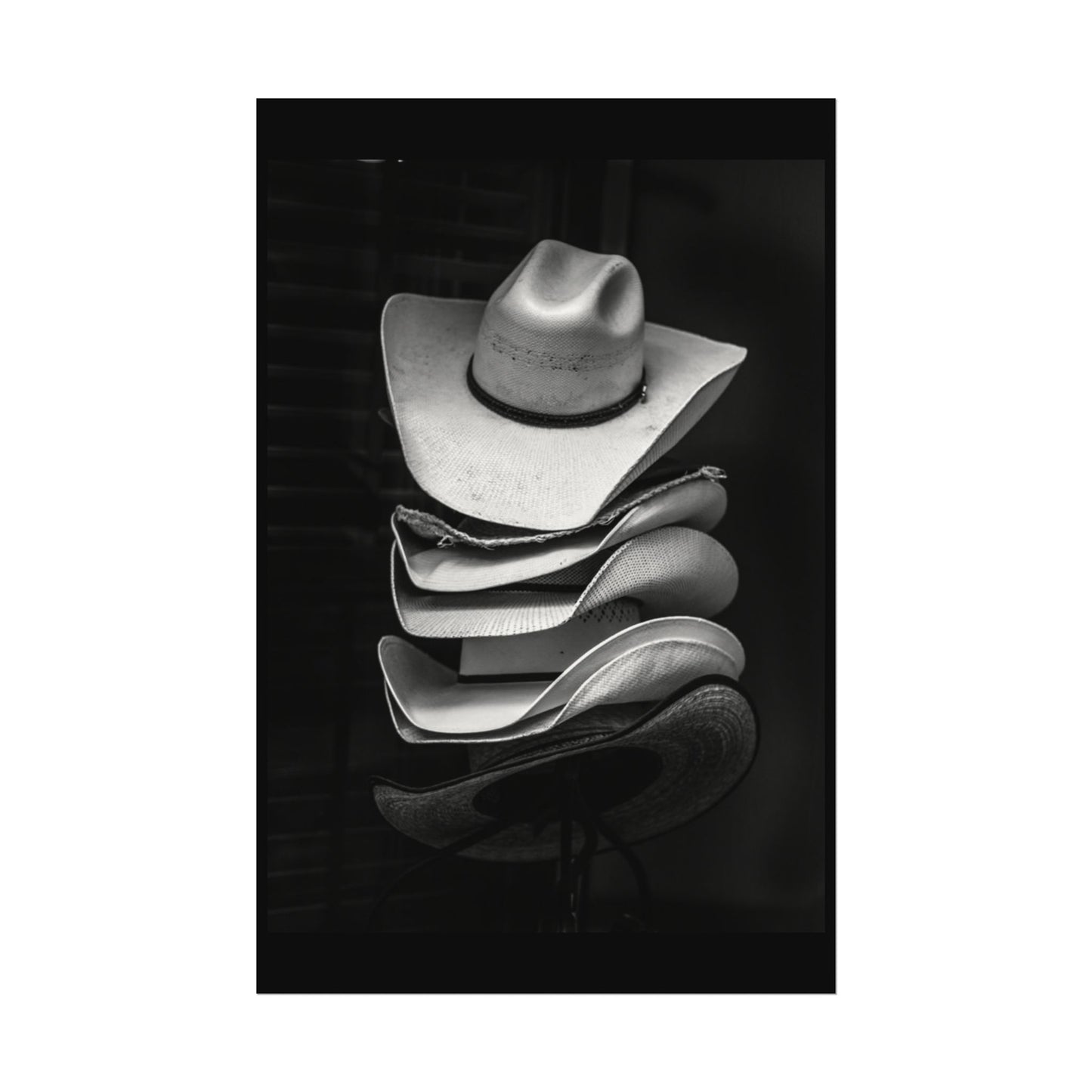 I Tip My Hat To The Keeper Of The Stars– Western Textured Watercolor Matte Posters