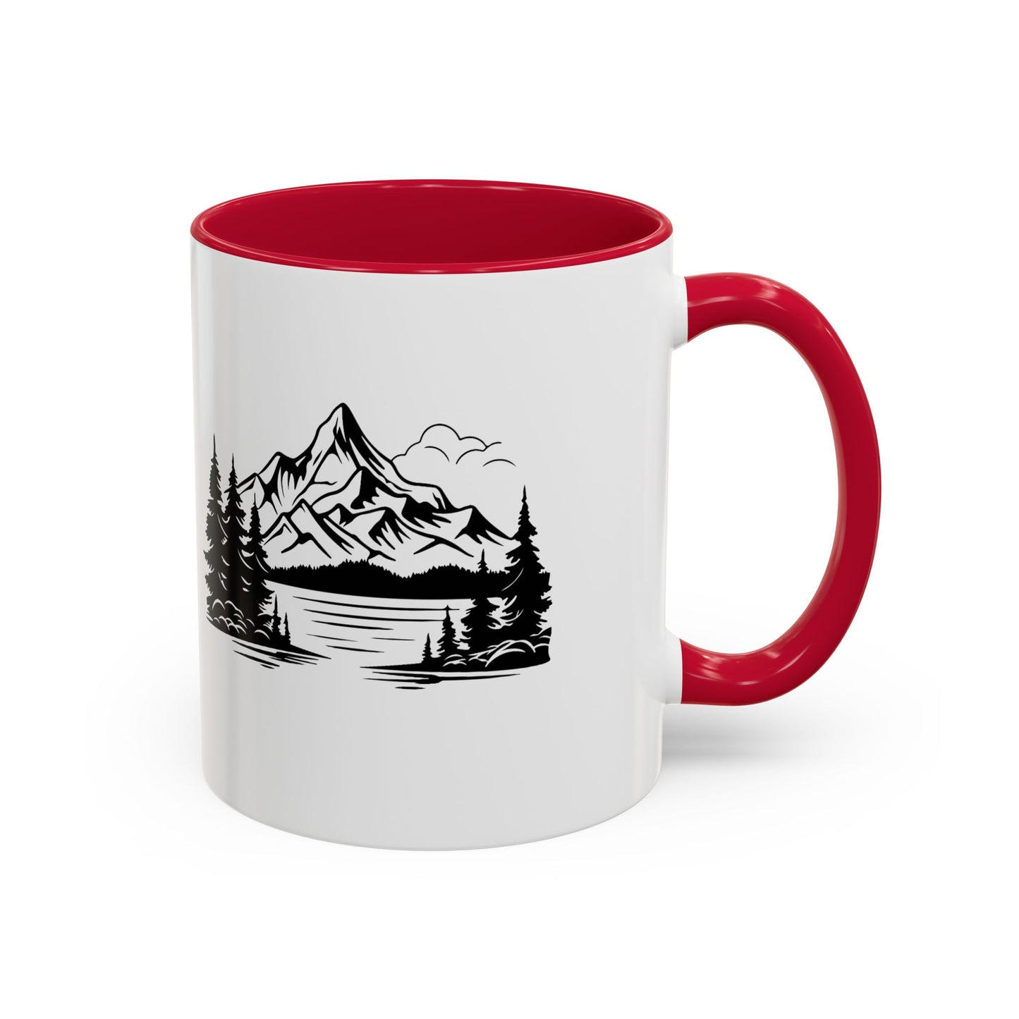 Mountain View Coffee Mug, Inspirational Nature Cup, Outdoor Lover Gift, Adventure Lover's Drinkware, Travel Mug