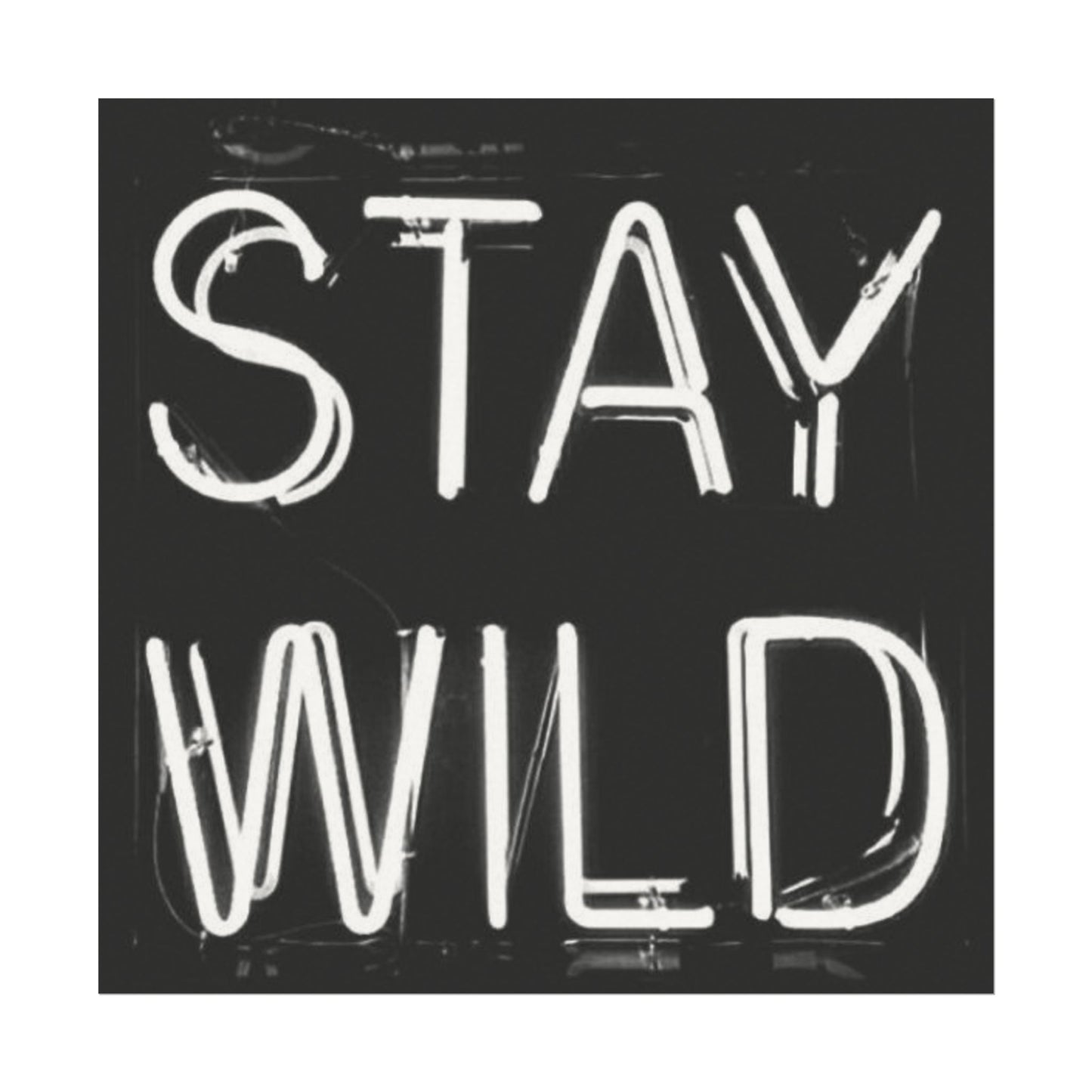 Stay Wild – Western Textured Watercolor Matte Posters