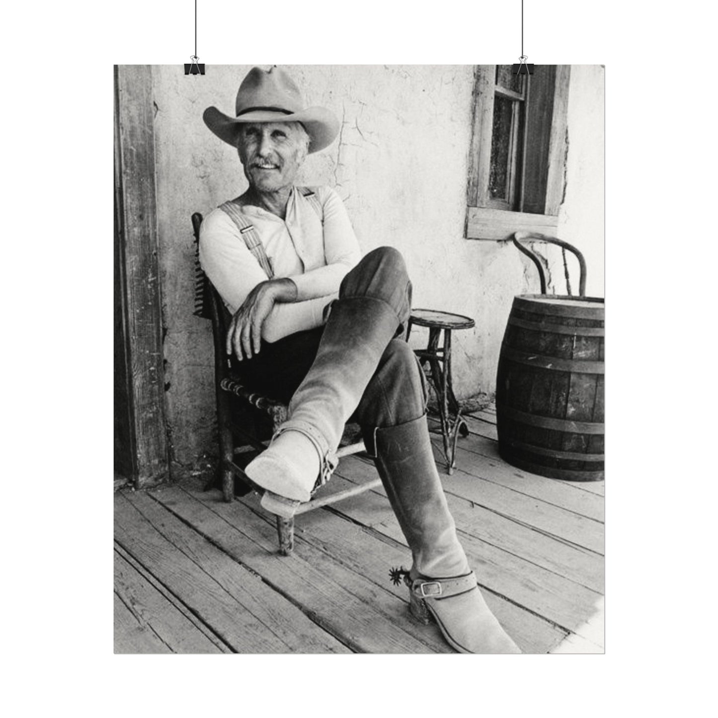 The Lonesome Dove – Western Textured Watercolor Matte Posters