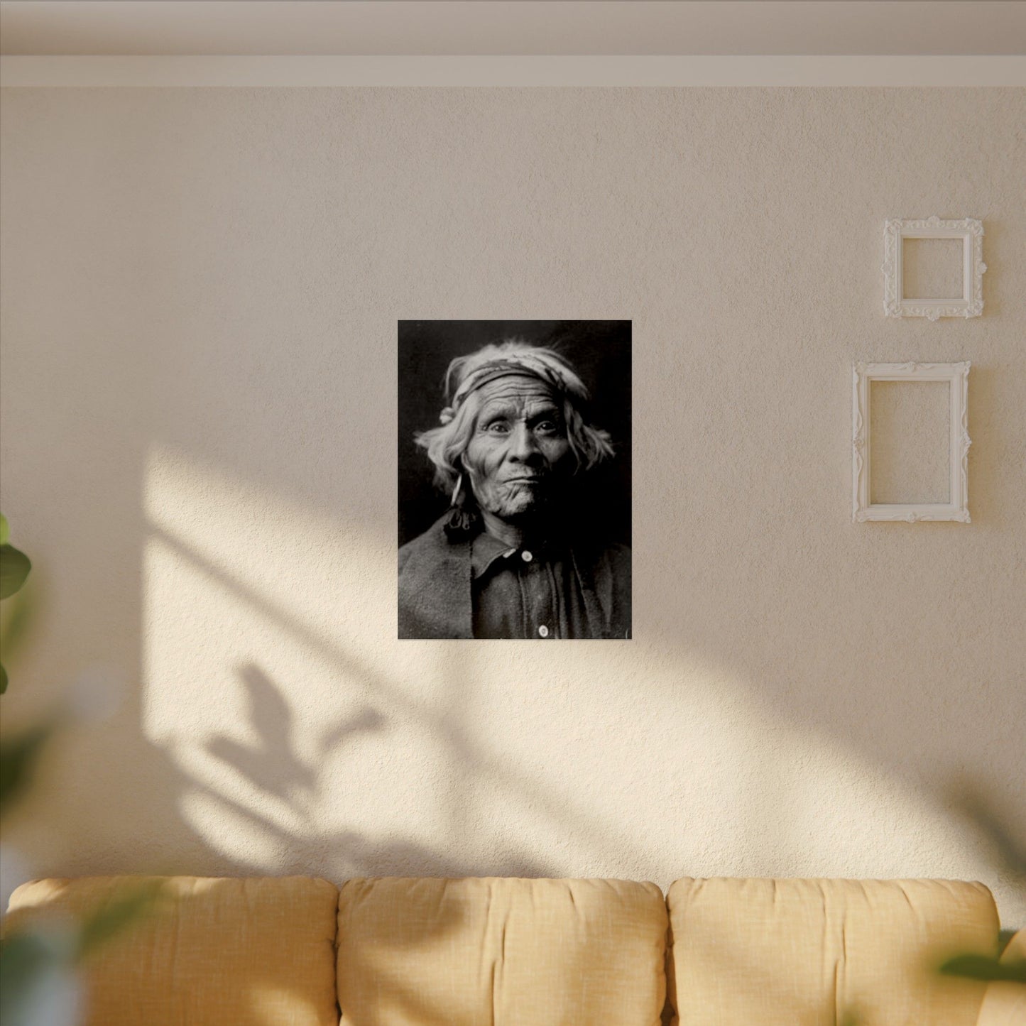 Iorn In His Silence – Western Textured Watercolor Matte Posters