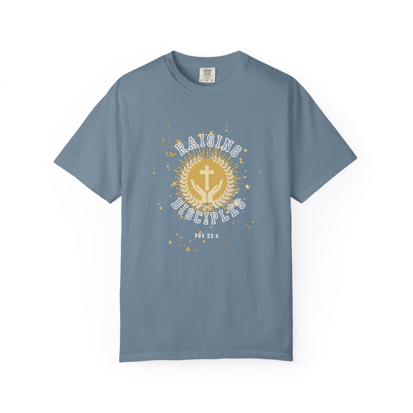 Spiritual Sunrise Unisex Garment-Dyed T-shirt, Faith-Based Apparel, Inspirational Gift, Casual Wear, Church Event, Everyday Comfort