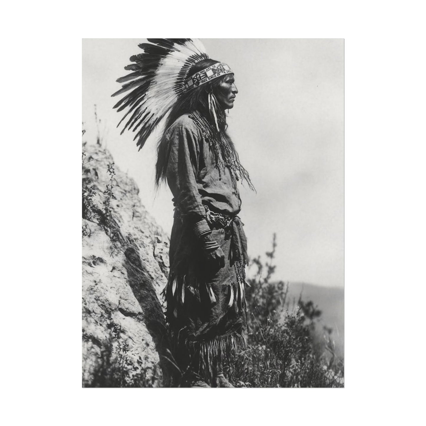 When The Wind Calls – Western Textured Watercolor Matte Posters