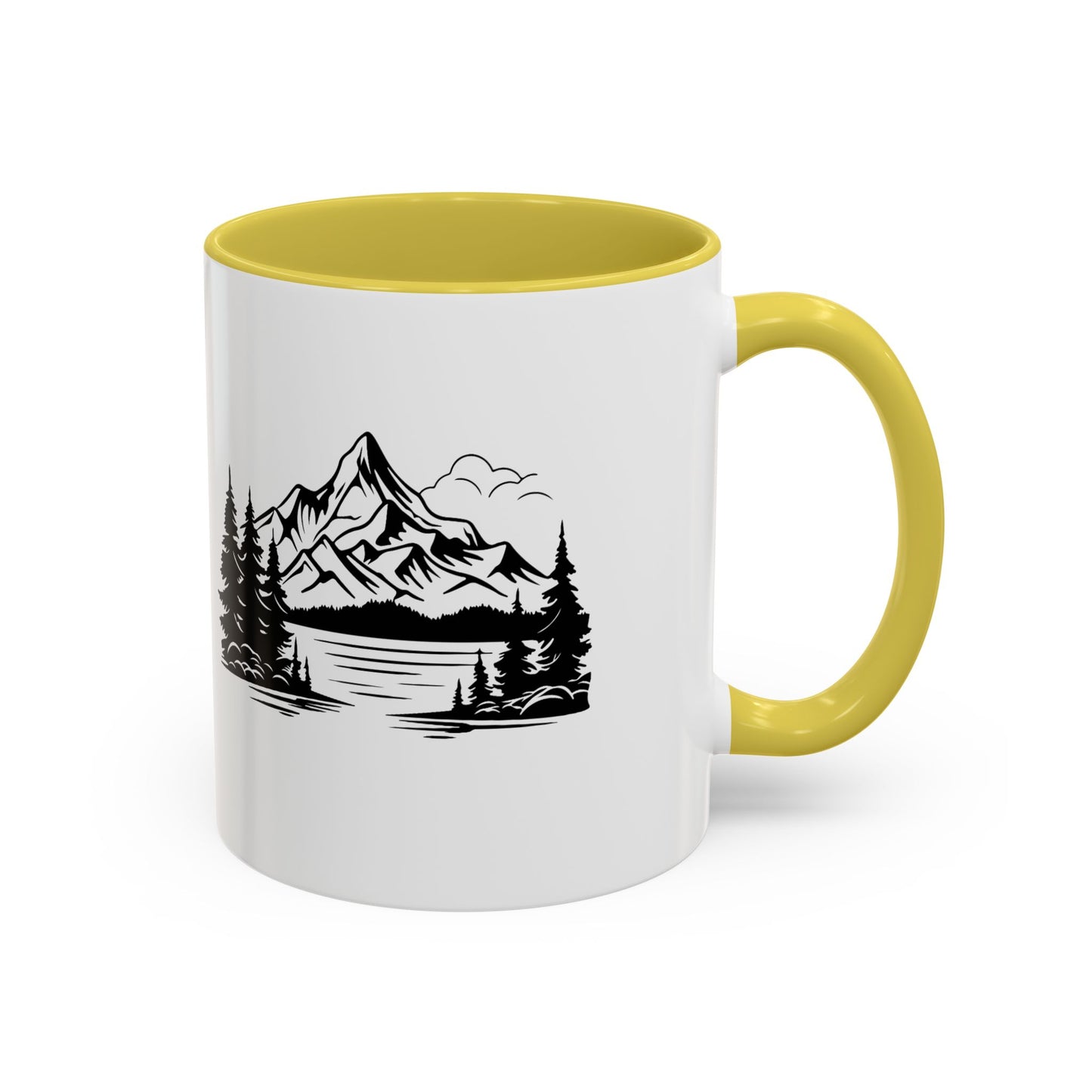 Mountain View Coffee Mug, Inspirational Nature Cup, Outdoor Lover Gift, Adventure Lover's Drinkware, Travel Mug