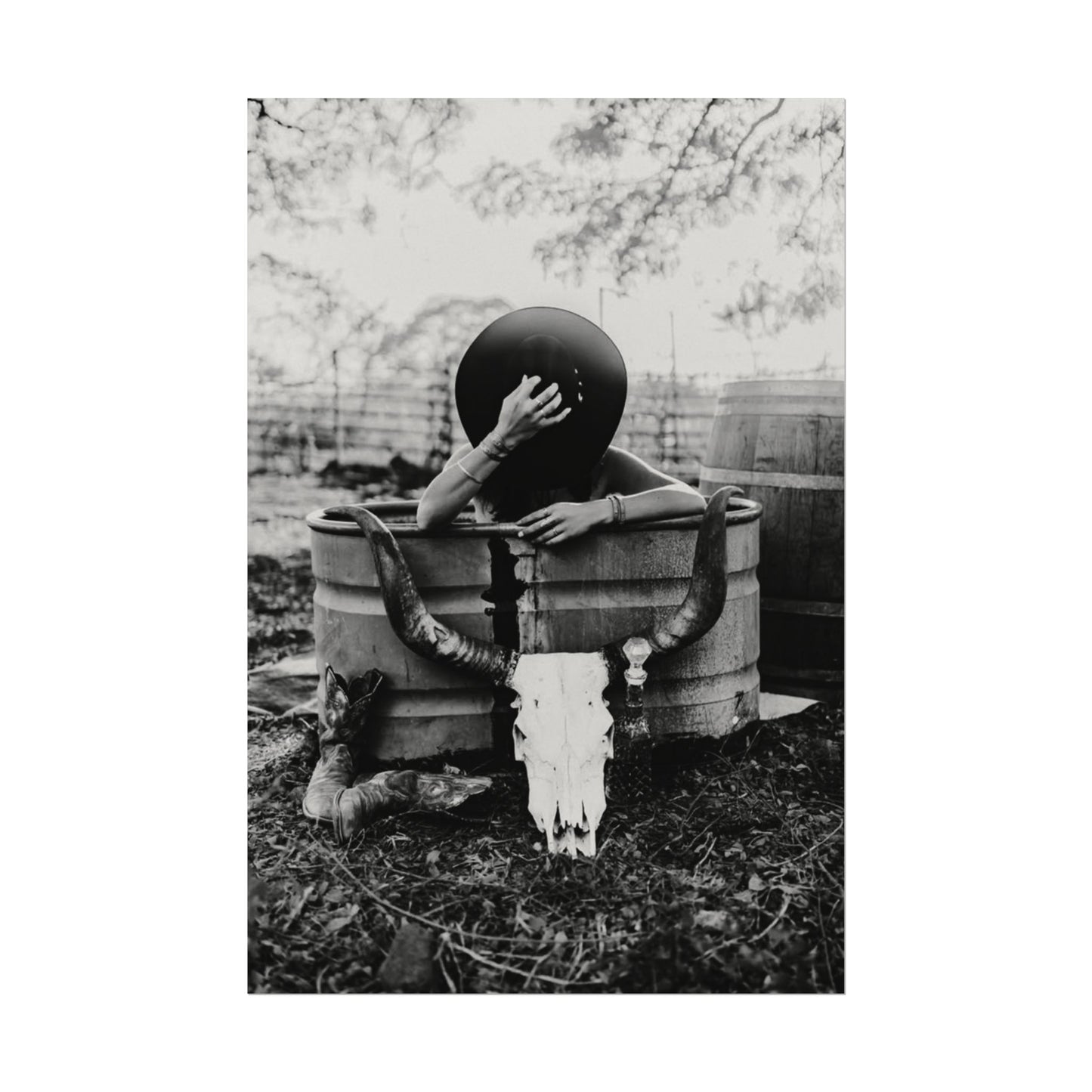 Unapologetically Wild – Western Textured Watercolor Matte Posters