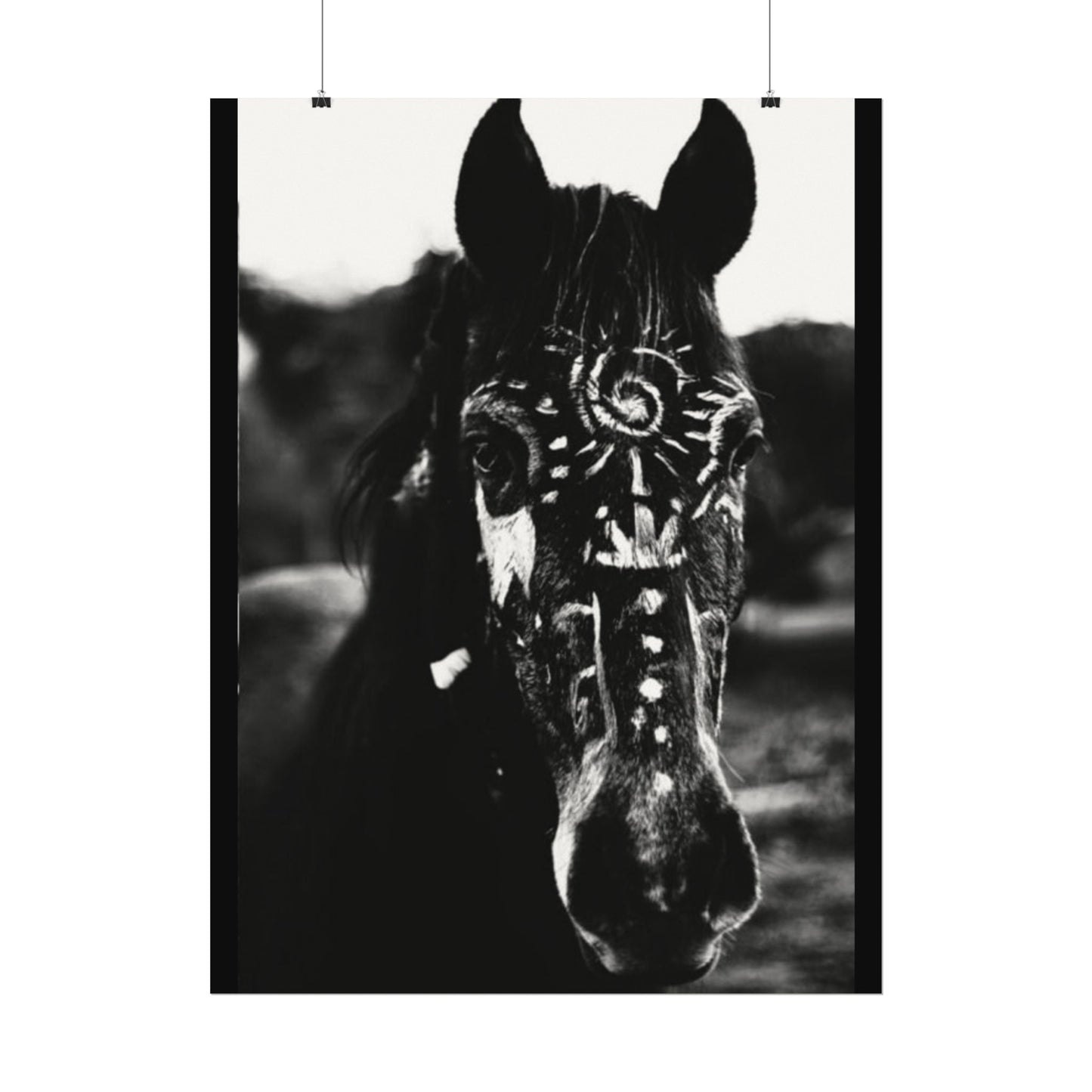 Rising Sun – Western Textured Watercolor Matte Posters