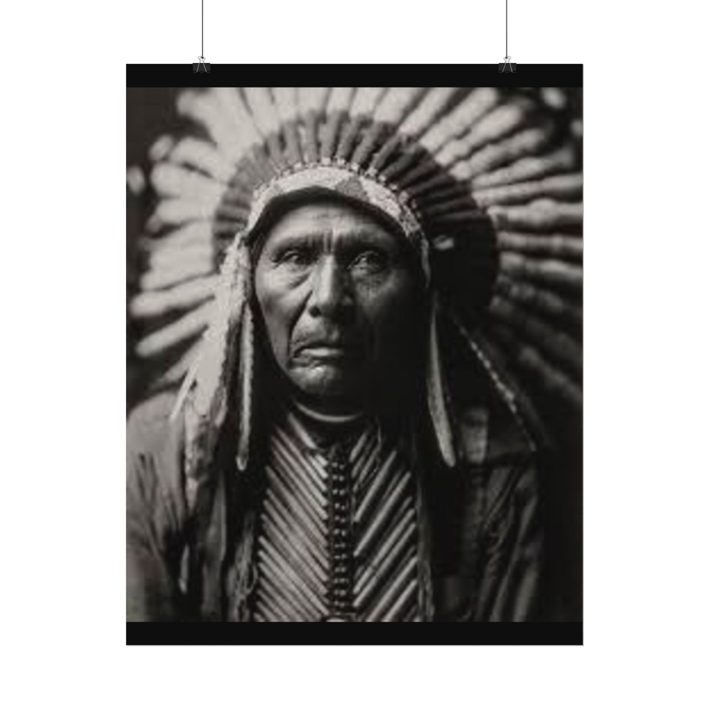 Strength & Honor – Western Textured Watercolor Matte Posters