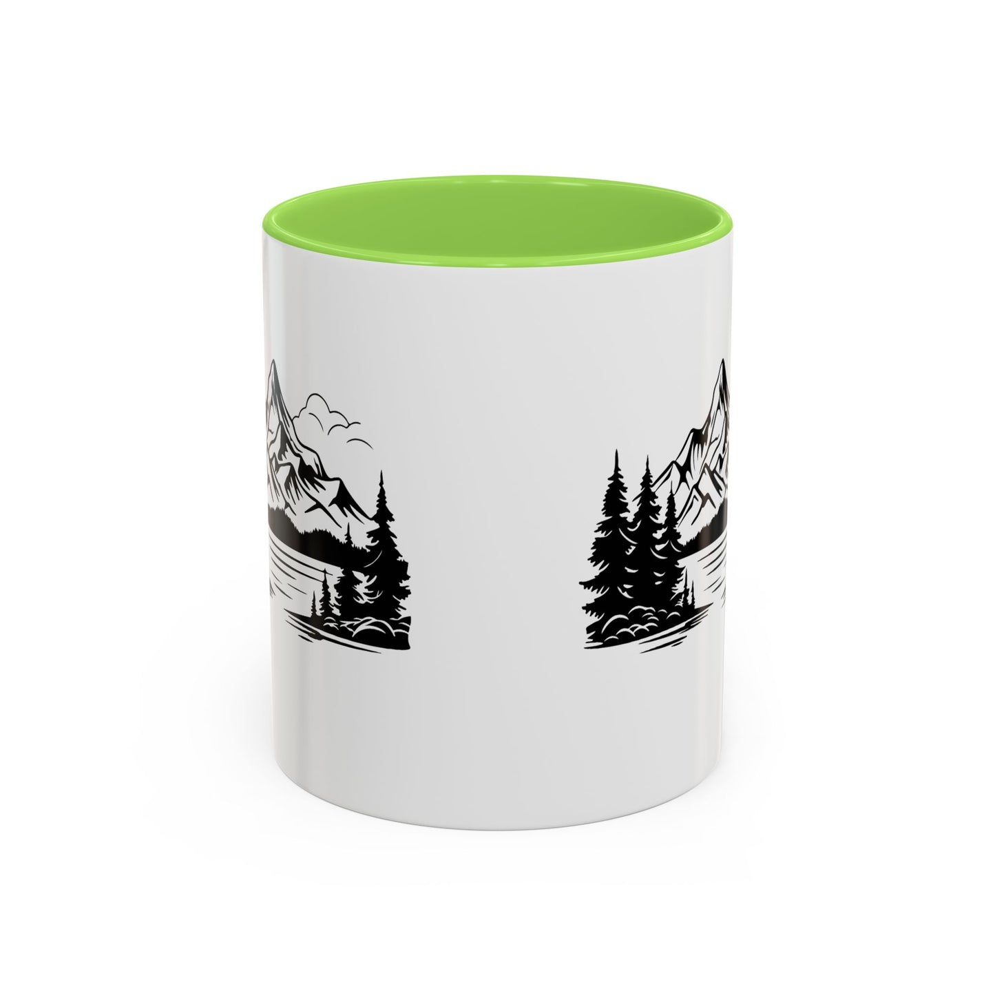 Mountain View Coffee Mug, Inspirational Nature Cup, Outdoor Lover Gift, Adventure Lover's Drinkware, Travel Mug