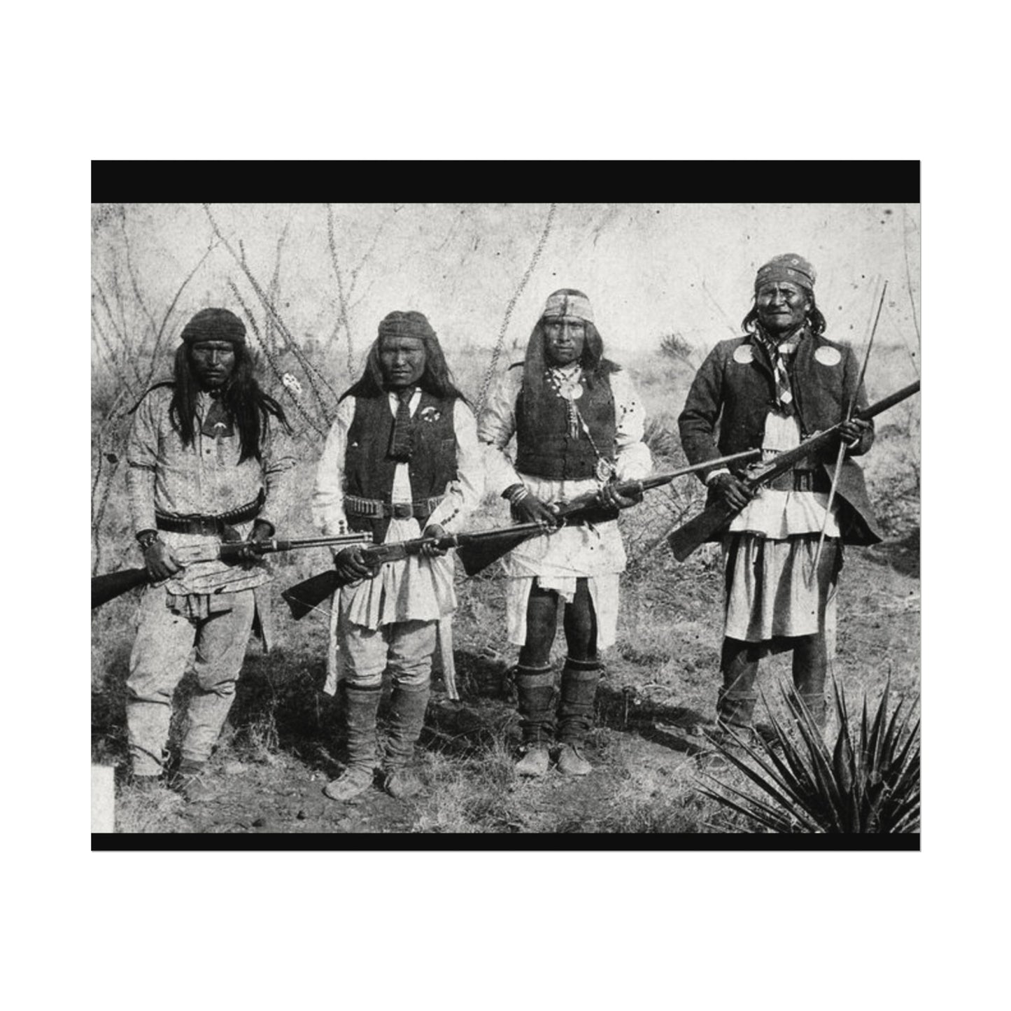 Unspoken Bonds Of Brotherhood– Western Textured Watercolor Matte Posters