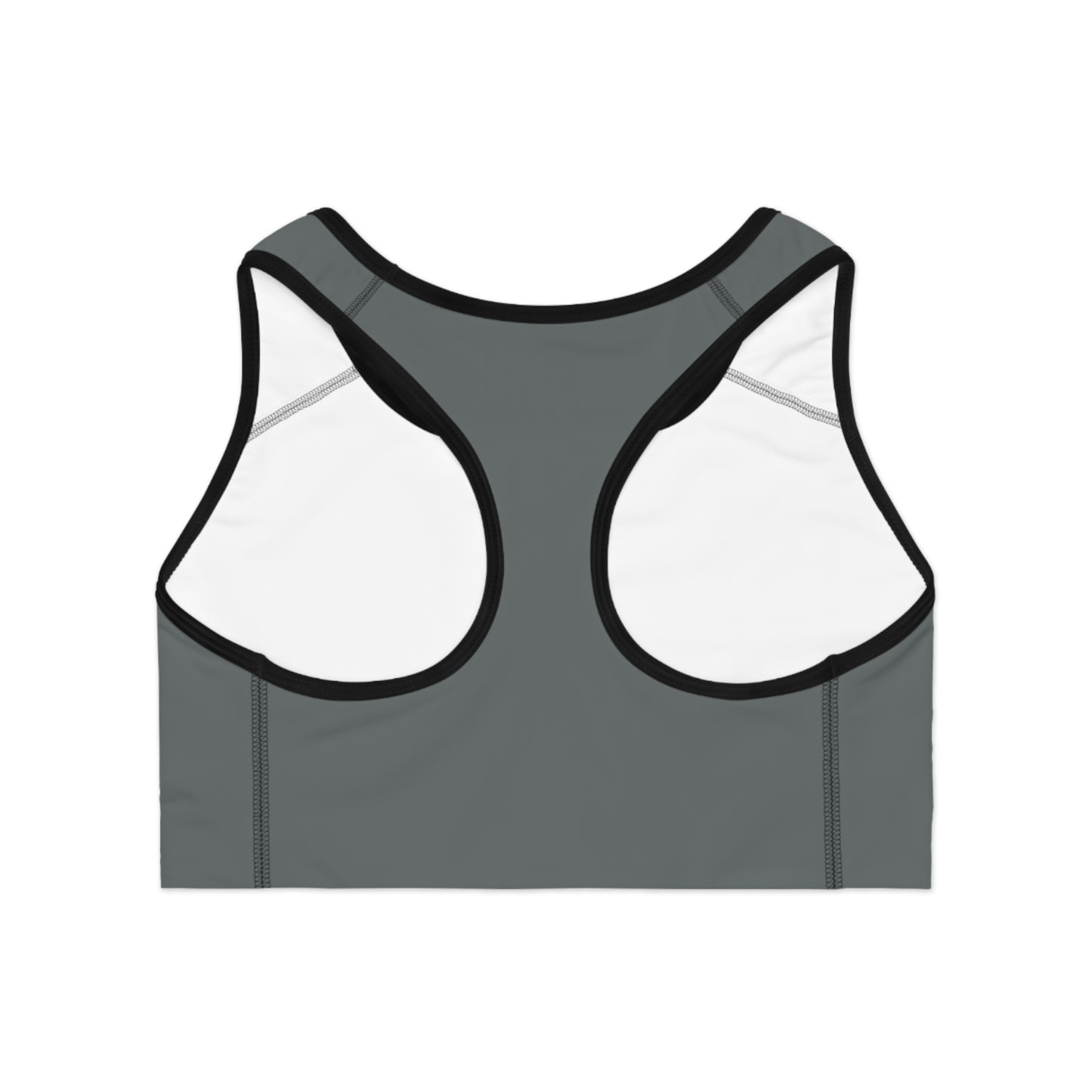 Arrow Ridge Gray Stylish Sports Bra for Active Women, Workout Top, Gym Essential, Fitness Apparel, Athleisure Wear, Yoga Gear