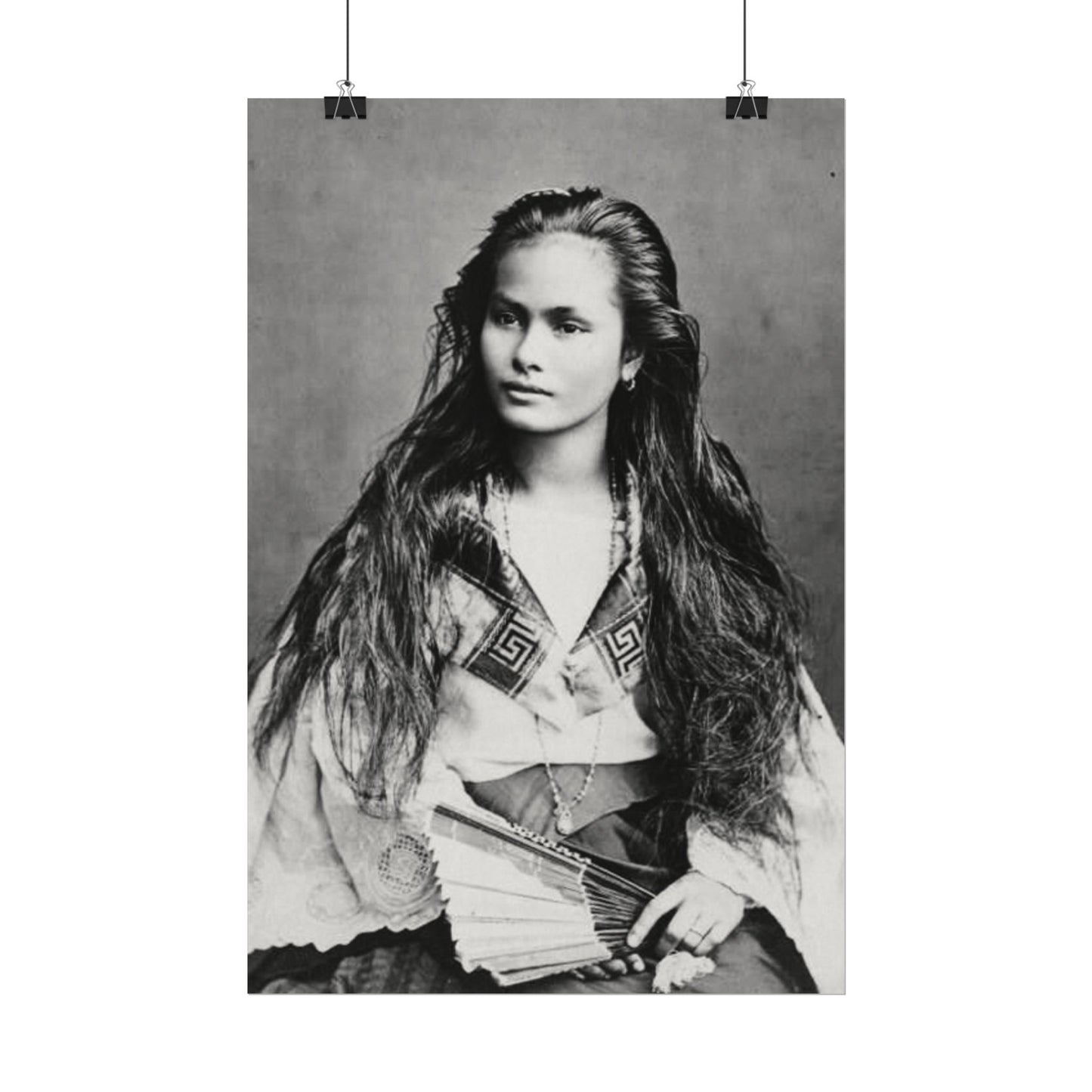 Daughter Of The Nation– Western Textured Watercolor Matte Posters