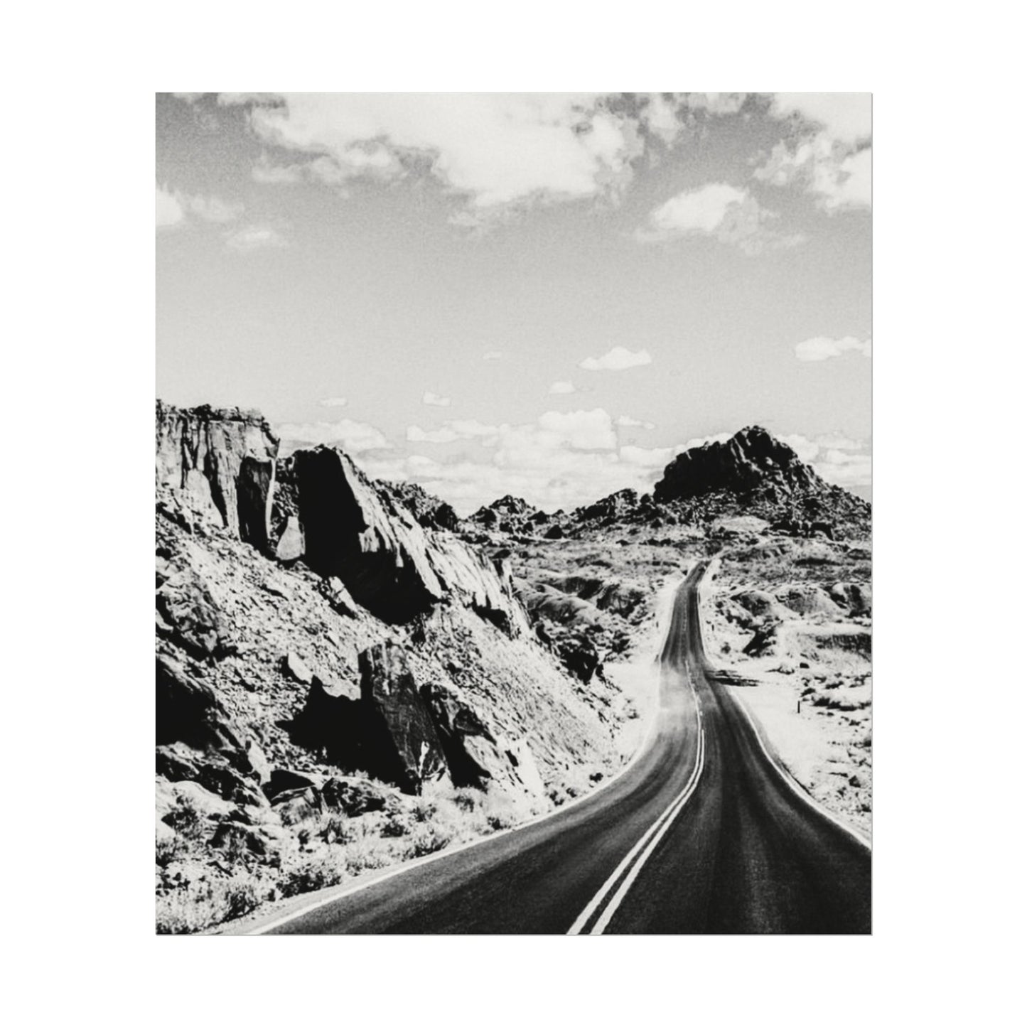 Adventure Awaits On The Open Road Textured Watercolor Matte Posters