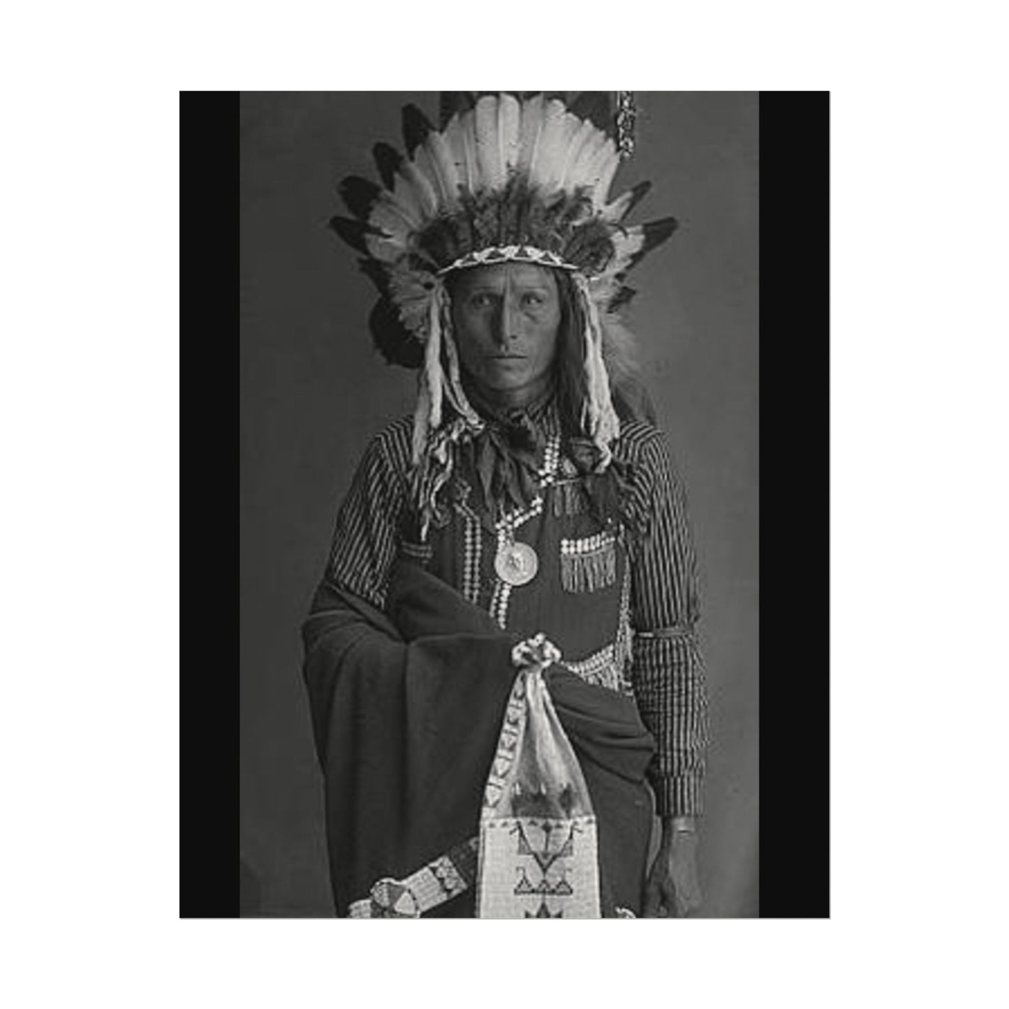 Still As The Wind Remembers – Western Textured Watercolor Matte Posters