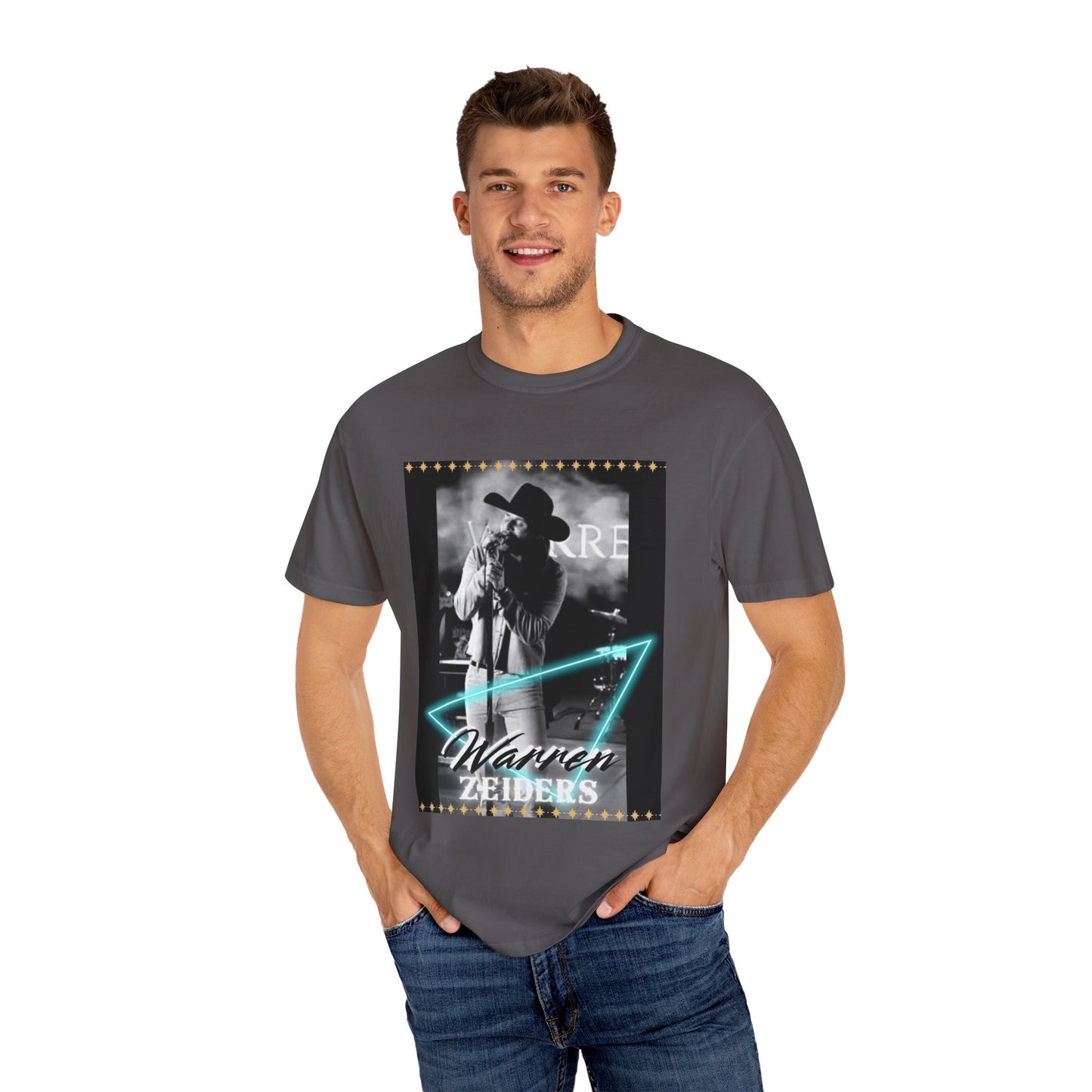 Zeiders 2 Unisex Garment Dyed T-Shirt, Vintage Music Tee, Concert Merchandise Country Music Fan Shirt