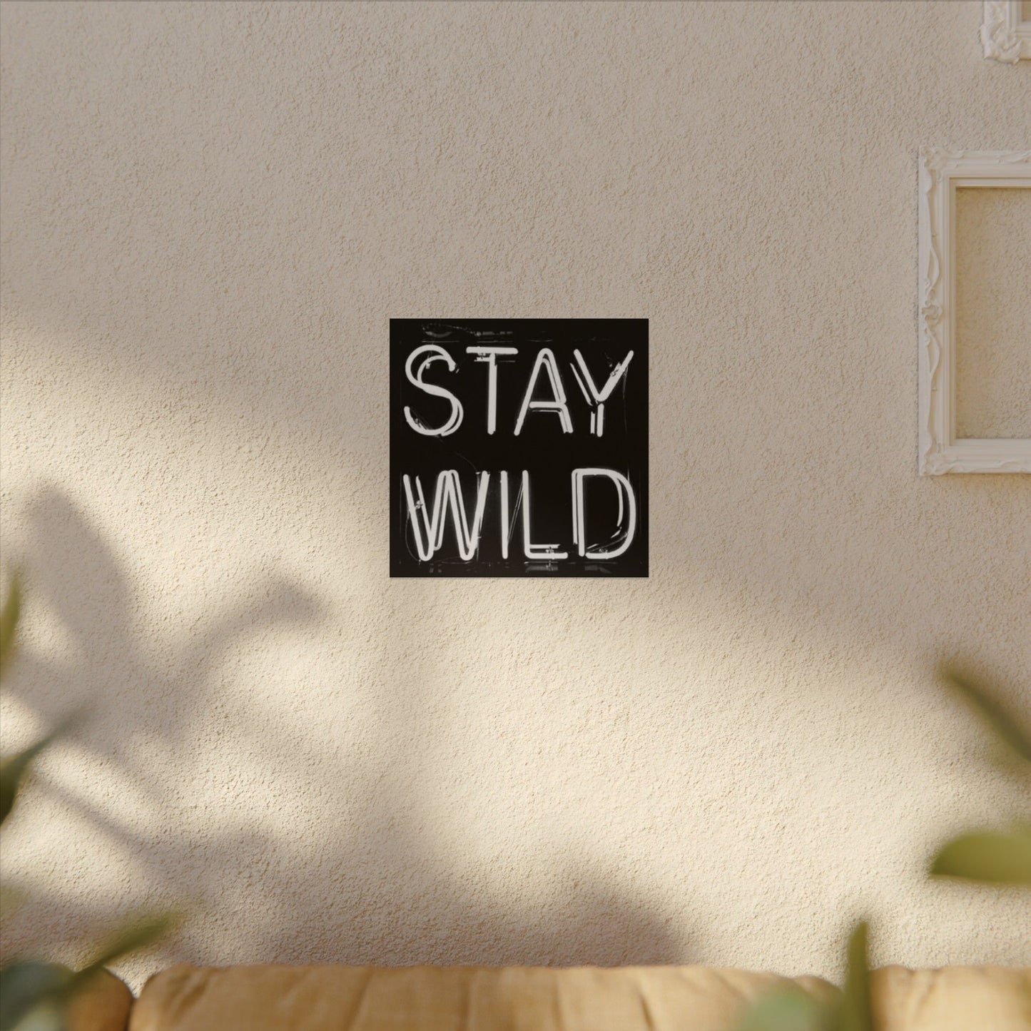 Stay Wild – Western Textured Watercolor Matte Posters