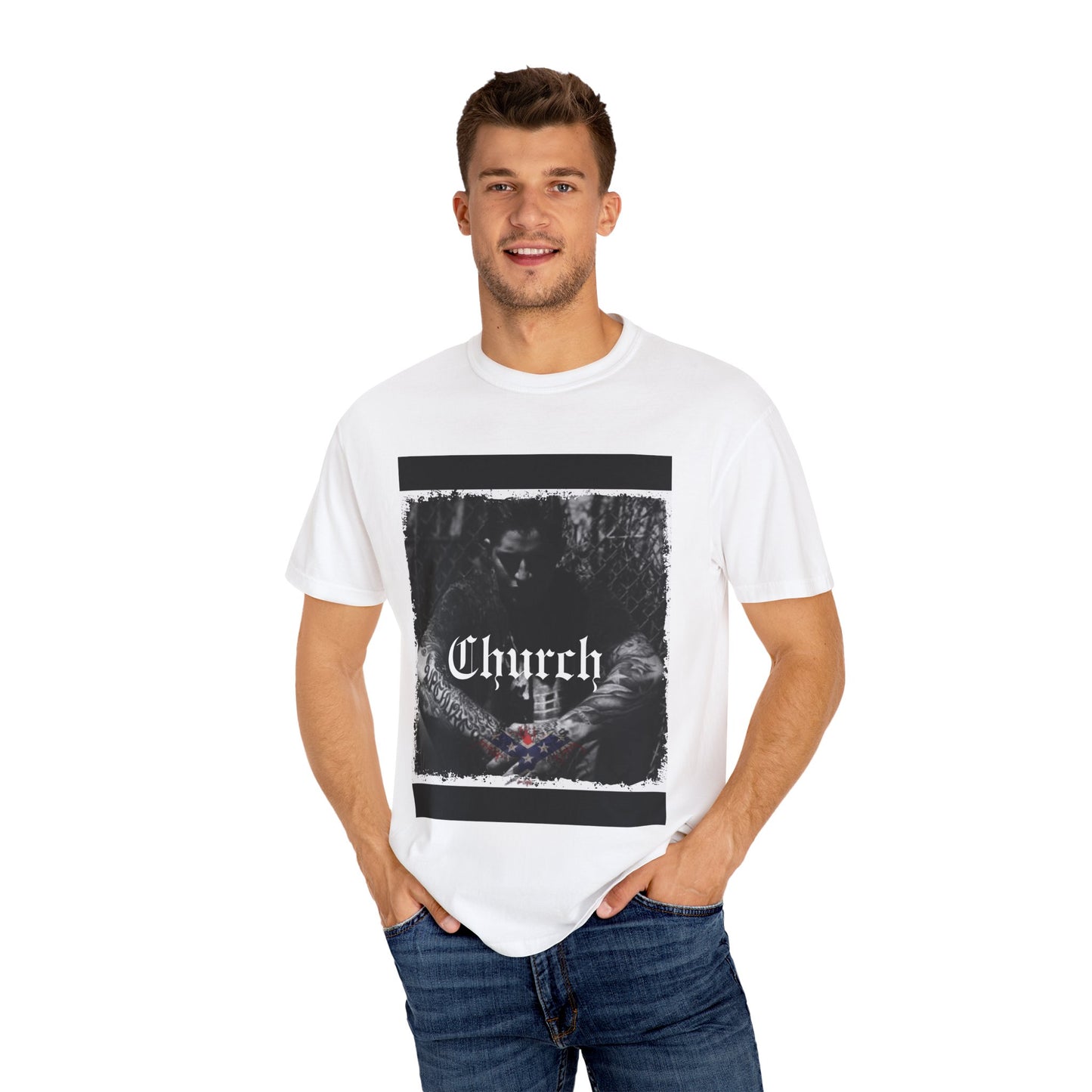 Upchurch Graphic Unisex T-Shirt, Edgy Streetwear Tee, Comfortable Cotton Shirt, Perfect for Casual Wear, Great Gift Idea