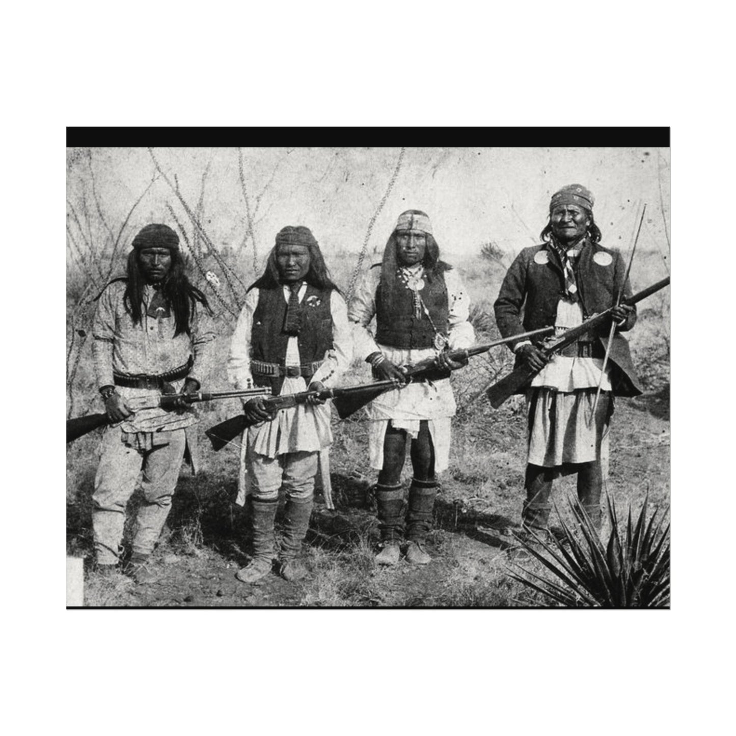 Unspoken Bonds Of Brotherhood– Western Textured Watercolor Matte Posters