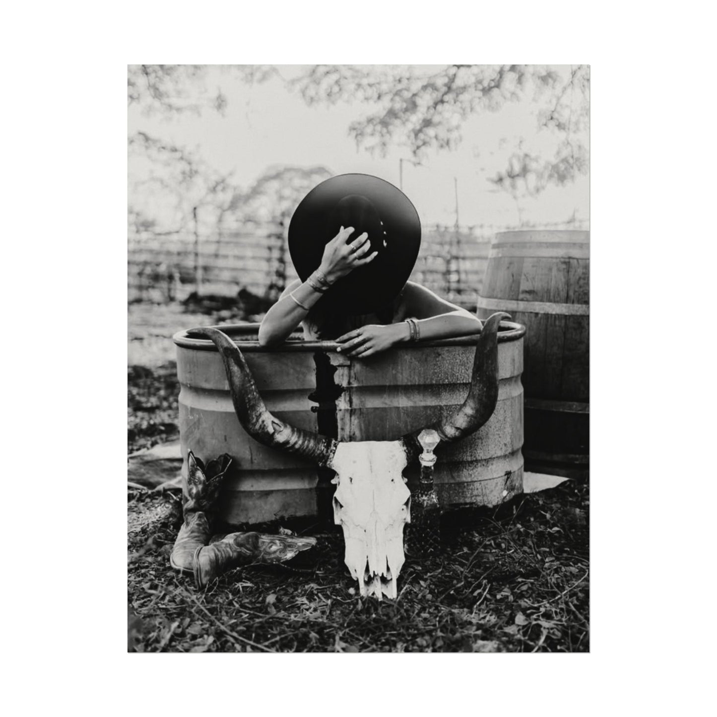 Unapologetically Wild – Western Textured Watercolor Matte Posters