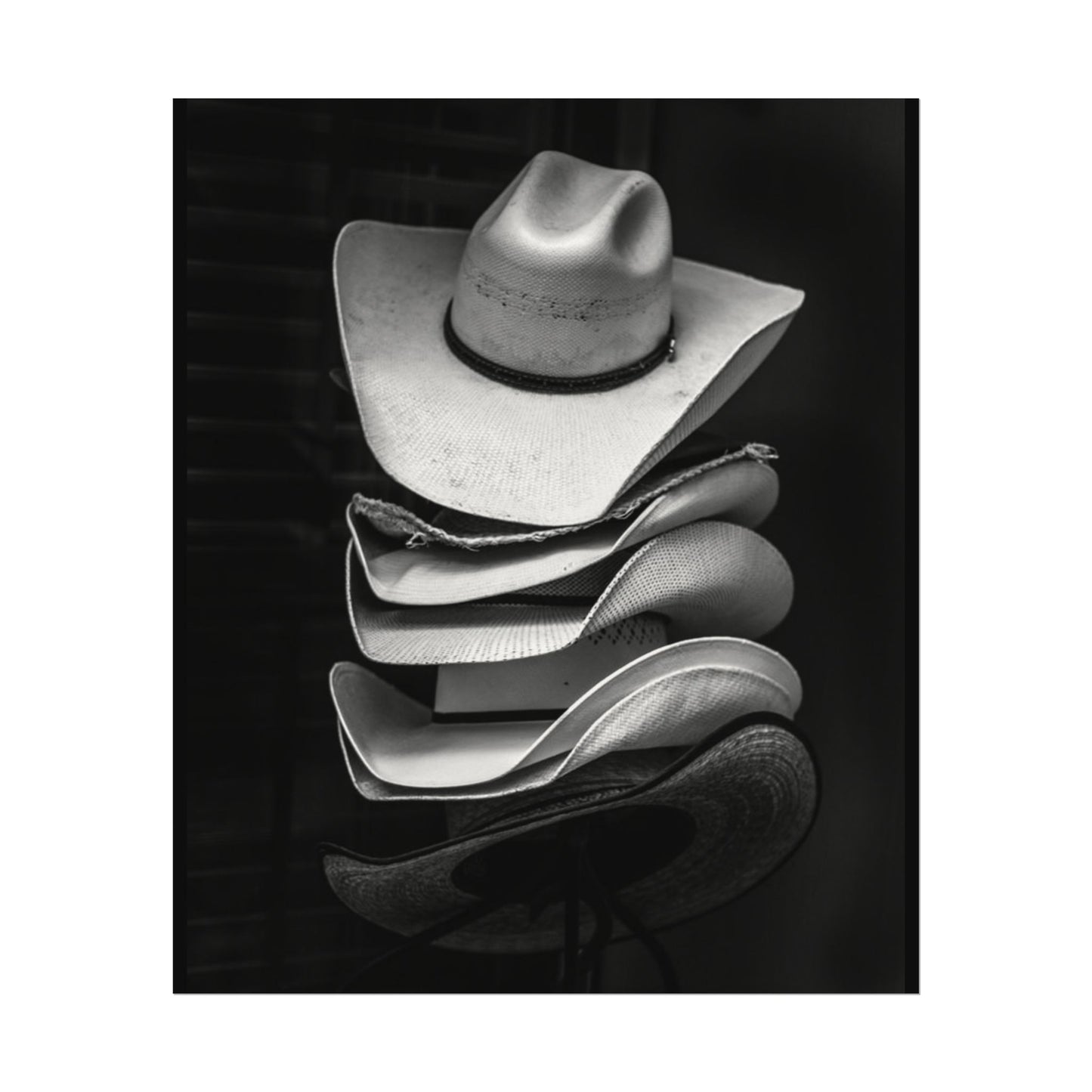 I Tip My Hat To The Keeper Of The Stars– Western Textured Watercolor Matte Posters