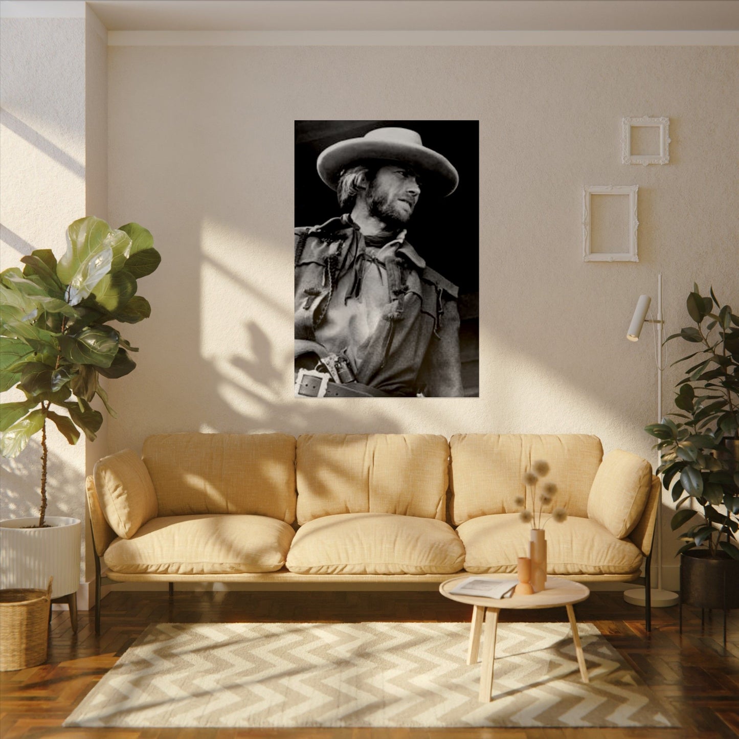 The Good, The Bad & The Ugly – Western Textured Watercolor Matte Posters