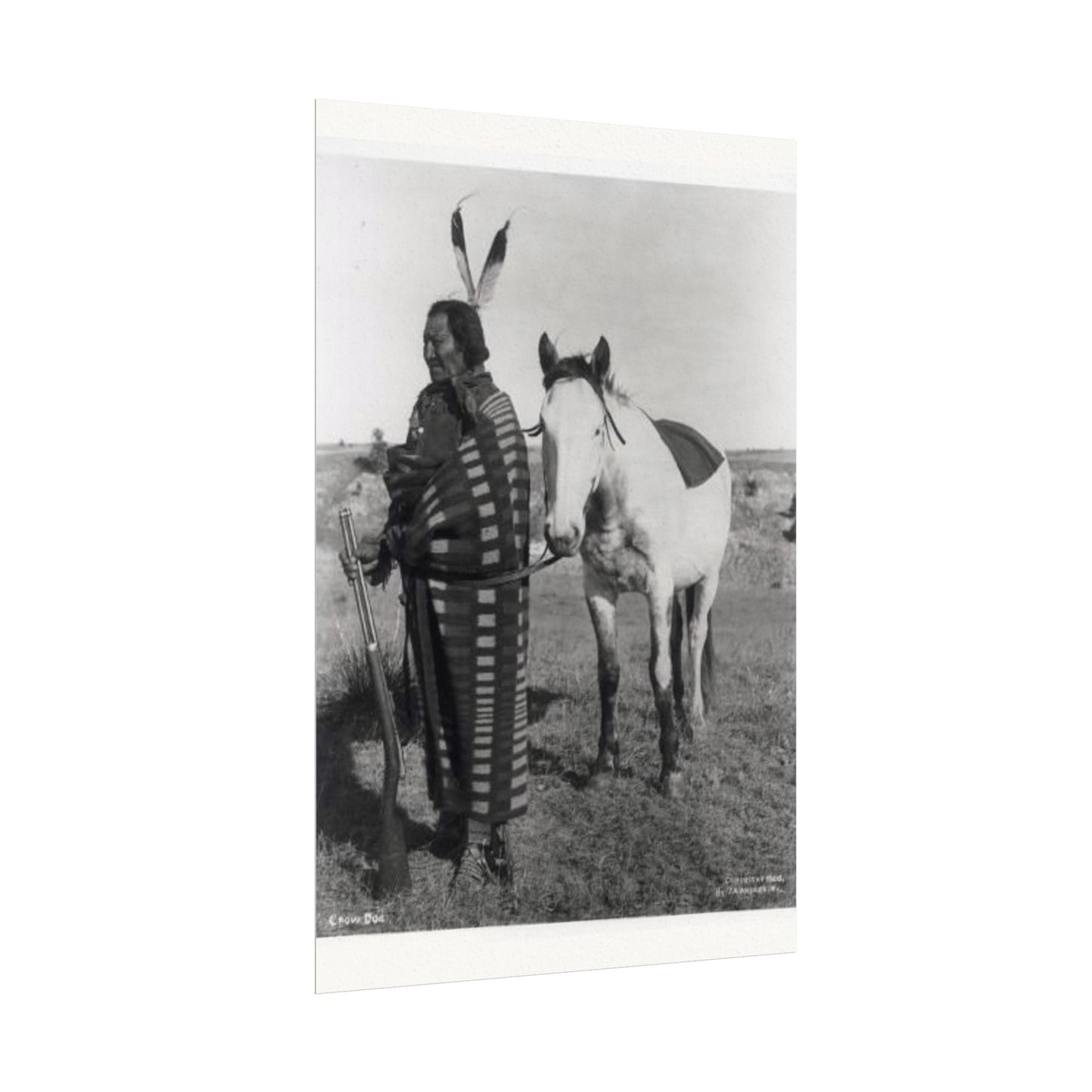 Sacred Ties – Western Textured Watercolor Matte Posters