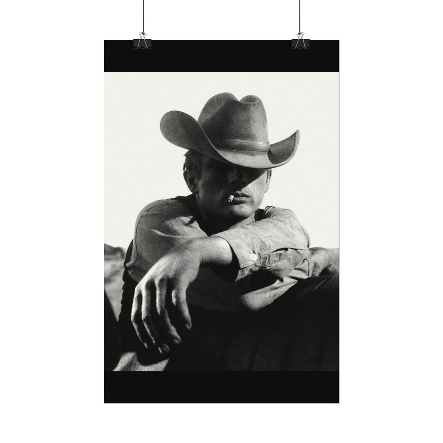 Sage & Smoke – Western Textured Watercolor Matte Posters